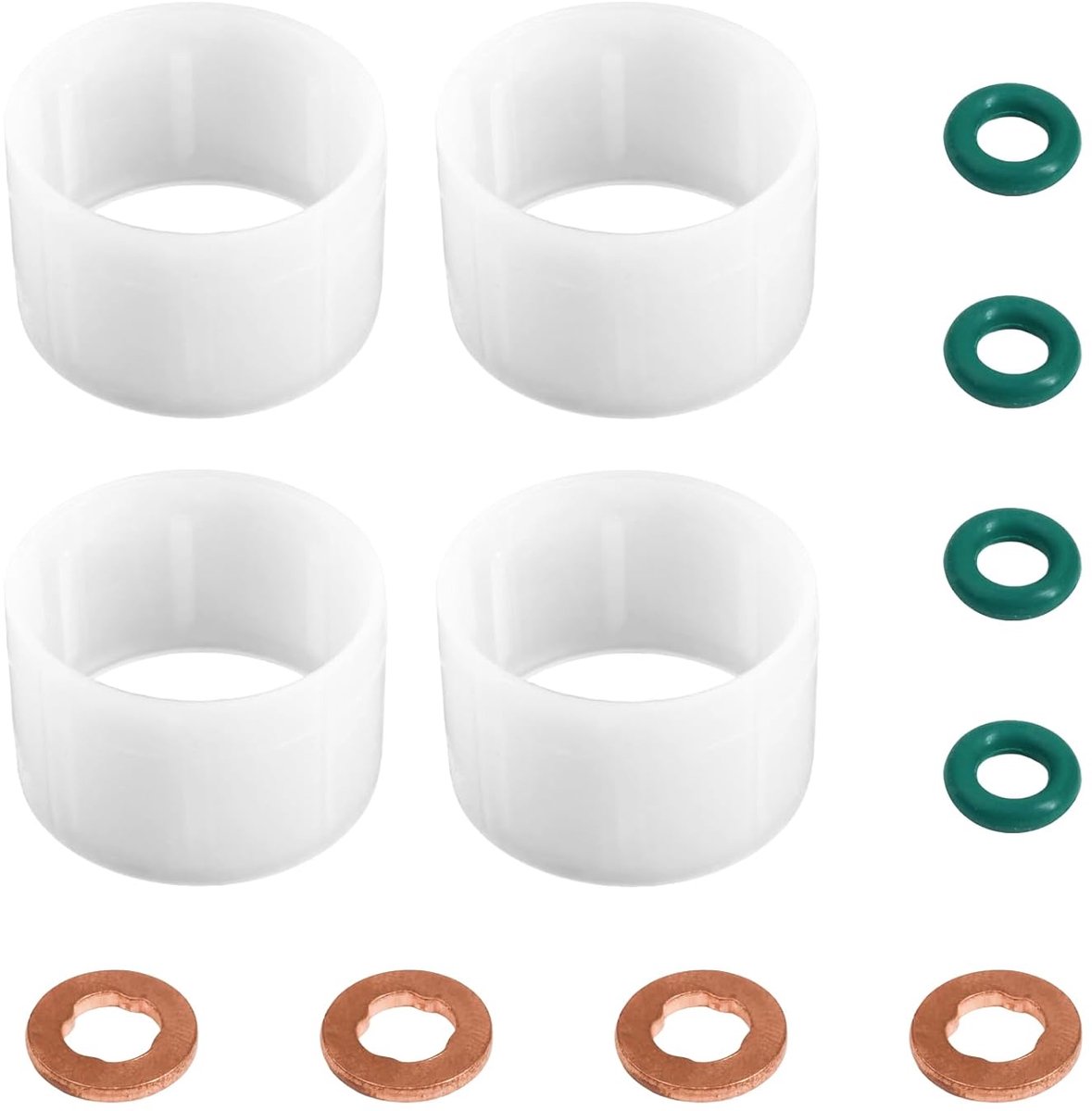 Injectorafdichtingen brandstofinjectie 1.6 HDi Euro 5 - sluitringen set - voor C3 C4 C5 207 208 308 - vervangingskit - ShopVlot