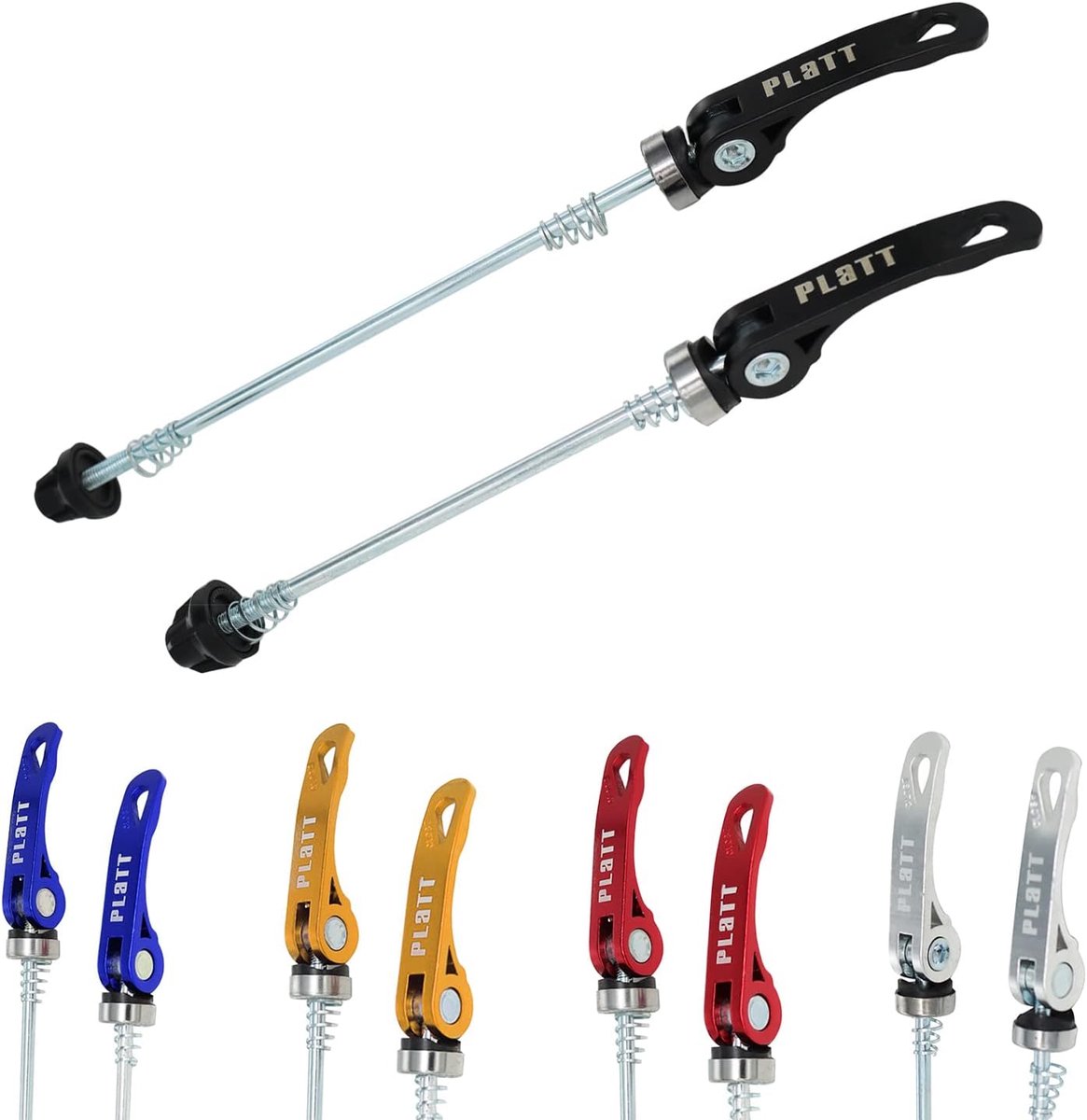 Fietsnaafset snelspanner 100mm/135mm - CNC gefreesd aluminium - zeer sterk - ideale vervanging voor racefietsen - ShopVlot