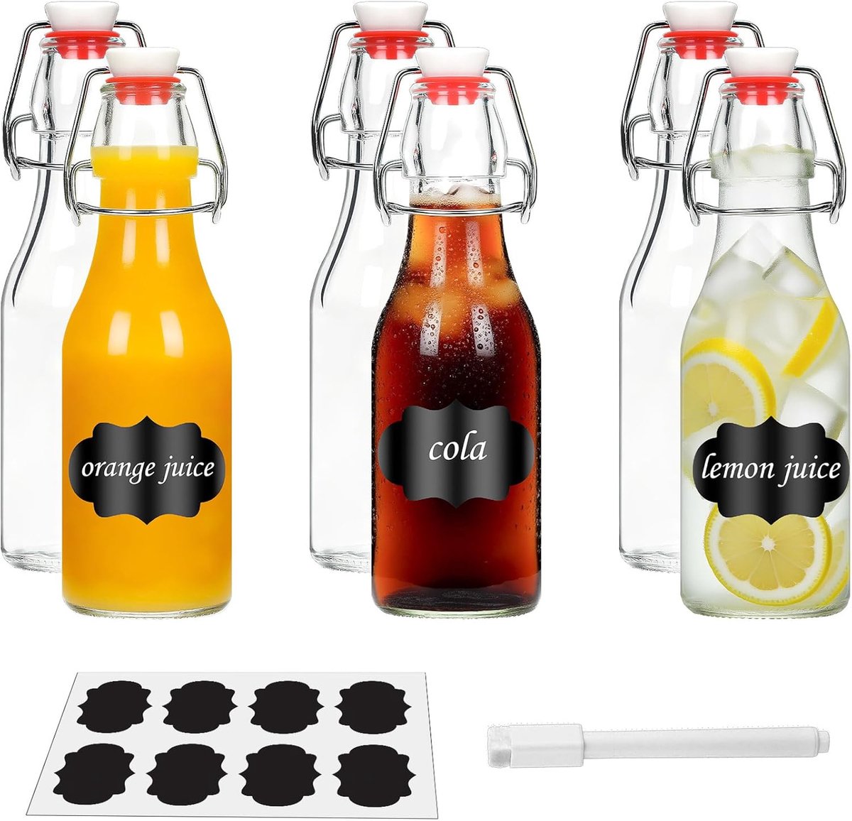 Ironing bottles, filling bottles, glass bottles, 250 ml - ShopVlot