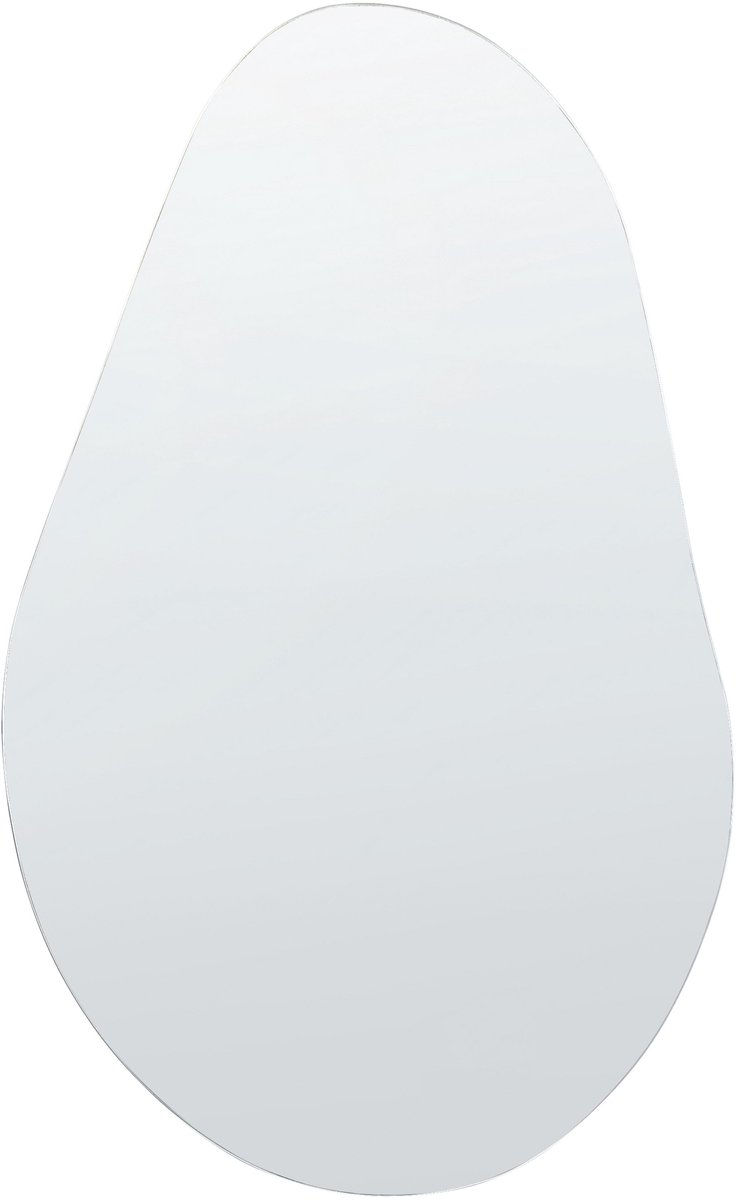 Beliani AUBAGNE - Wandspiegel - Zilver - Glas