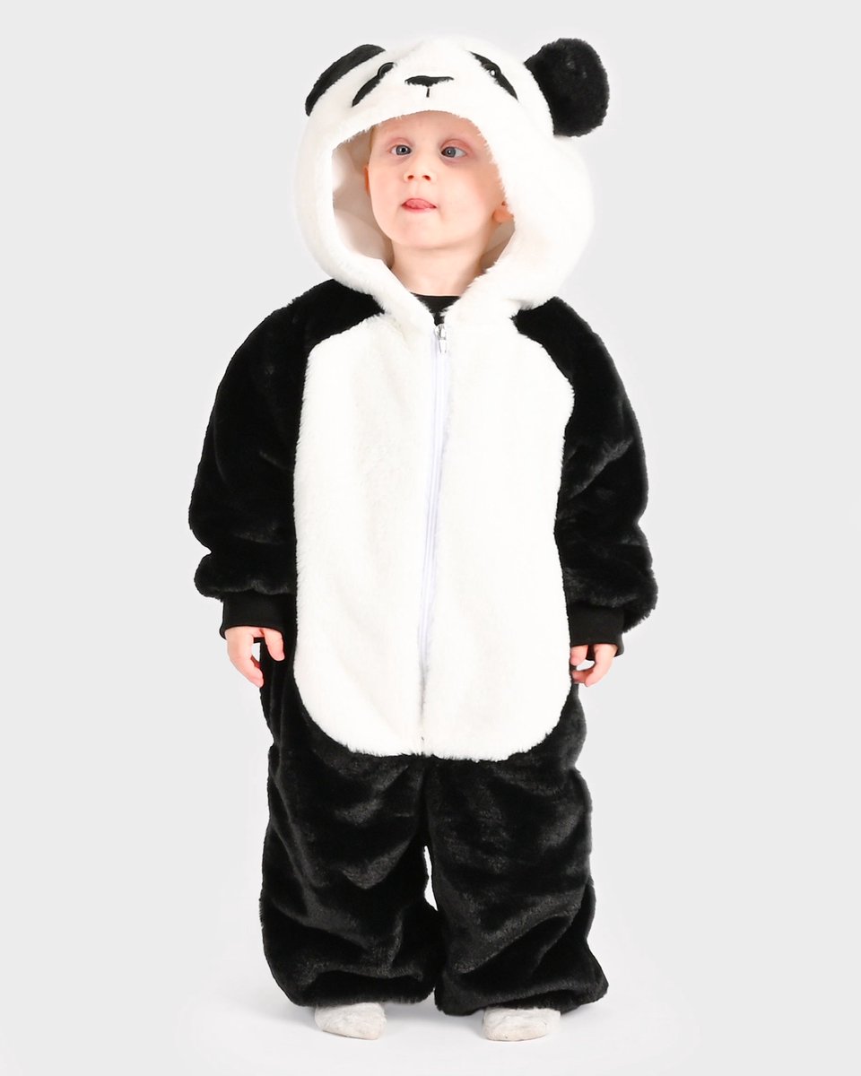 Den Goda Fen Verkleedkledij Panda Kostuum - 104-110cm - 3-4 jaar
