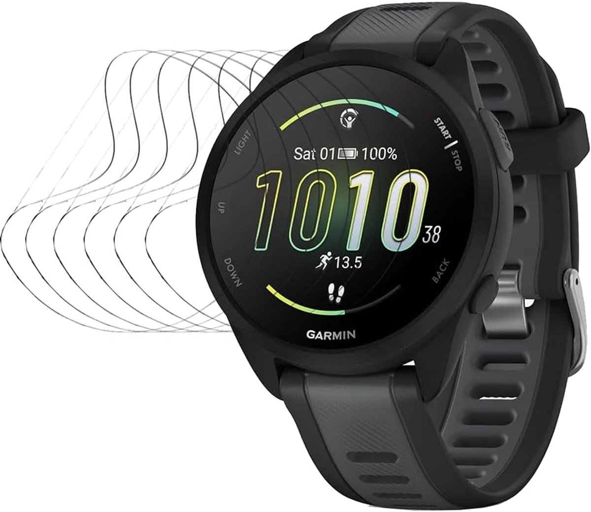 6pcs Slimme Horloge Gel Film voor Garmin Forerunner 165 43mm - ShopVlot