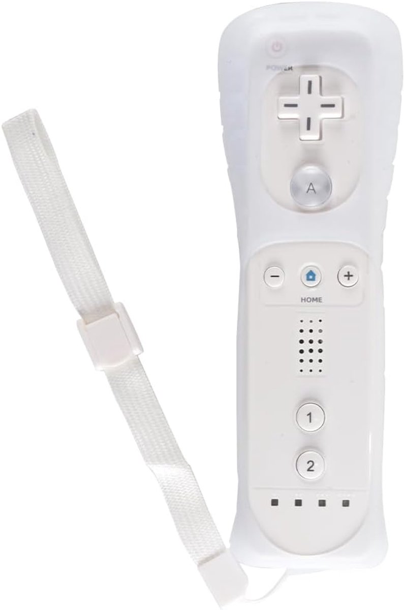 Draadloze controller voor Wii/Wii U - witte kleur - met bewegingssensor - verbeterde game-ervaring - ShopVlot