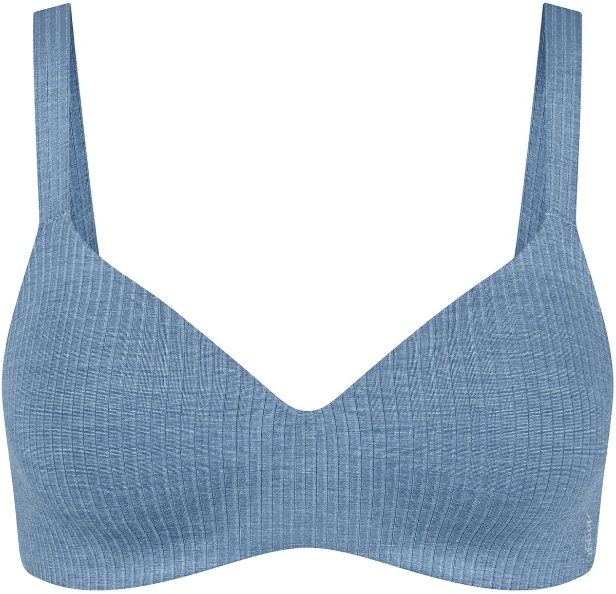 Sloggi T-Shirt-BH Blue ZERO Feel Pure THE UP Blauw