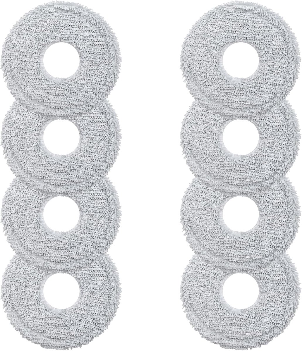 8 stuks dweildoeken voor iRobot Roomba Plus 576 Combo dweilpads voor iRobot Roomba Plus 576 Combo robotstofzuiger, herbruikbare reserveaccessoires