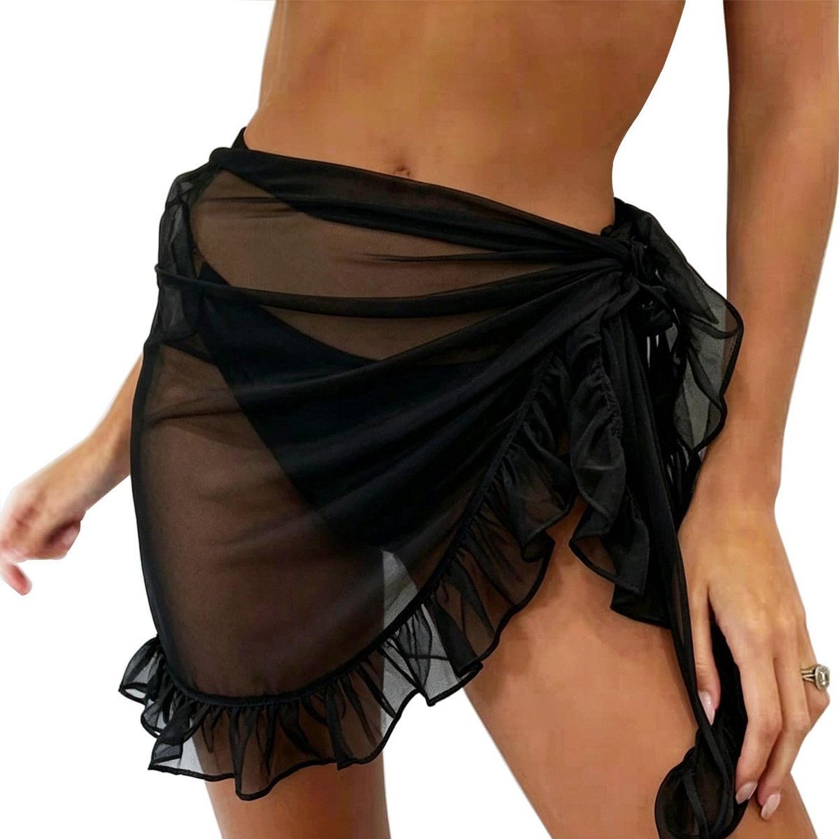 Sarong Dames Bikini Cover-Up voor Strand en Zwembad