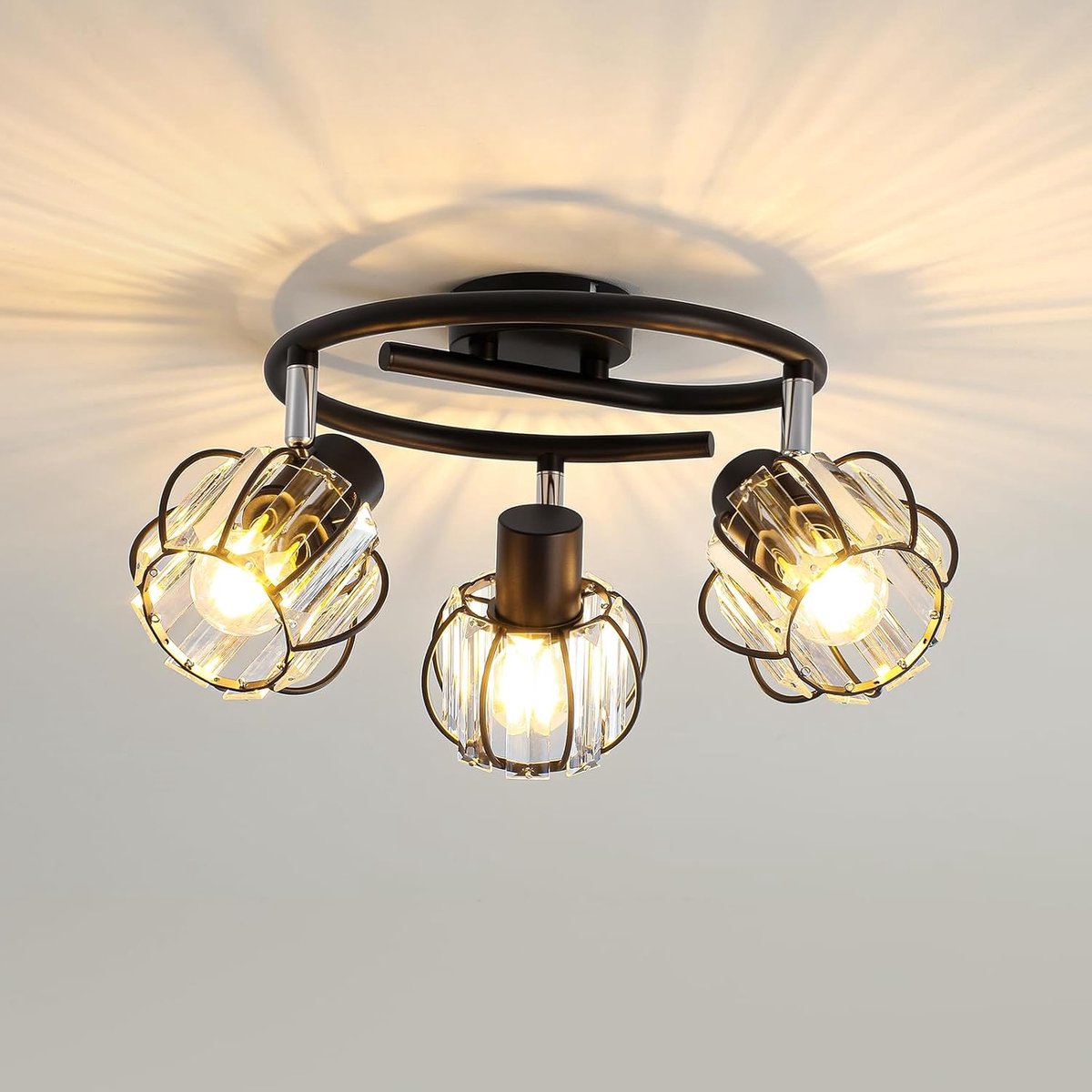 3 lampen plafondspot E14 4799897