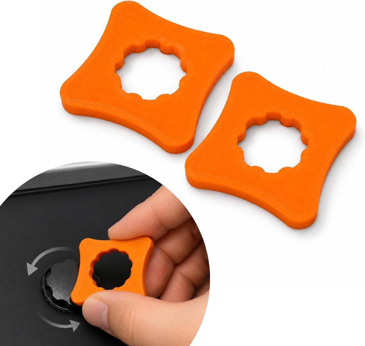Set van 2 demontagegereedschap, compatibel met Dometic/Smev bevestigingsschroeven voor glazen deksels, bijpassende - ShopVlot