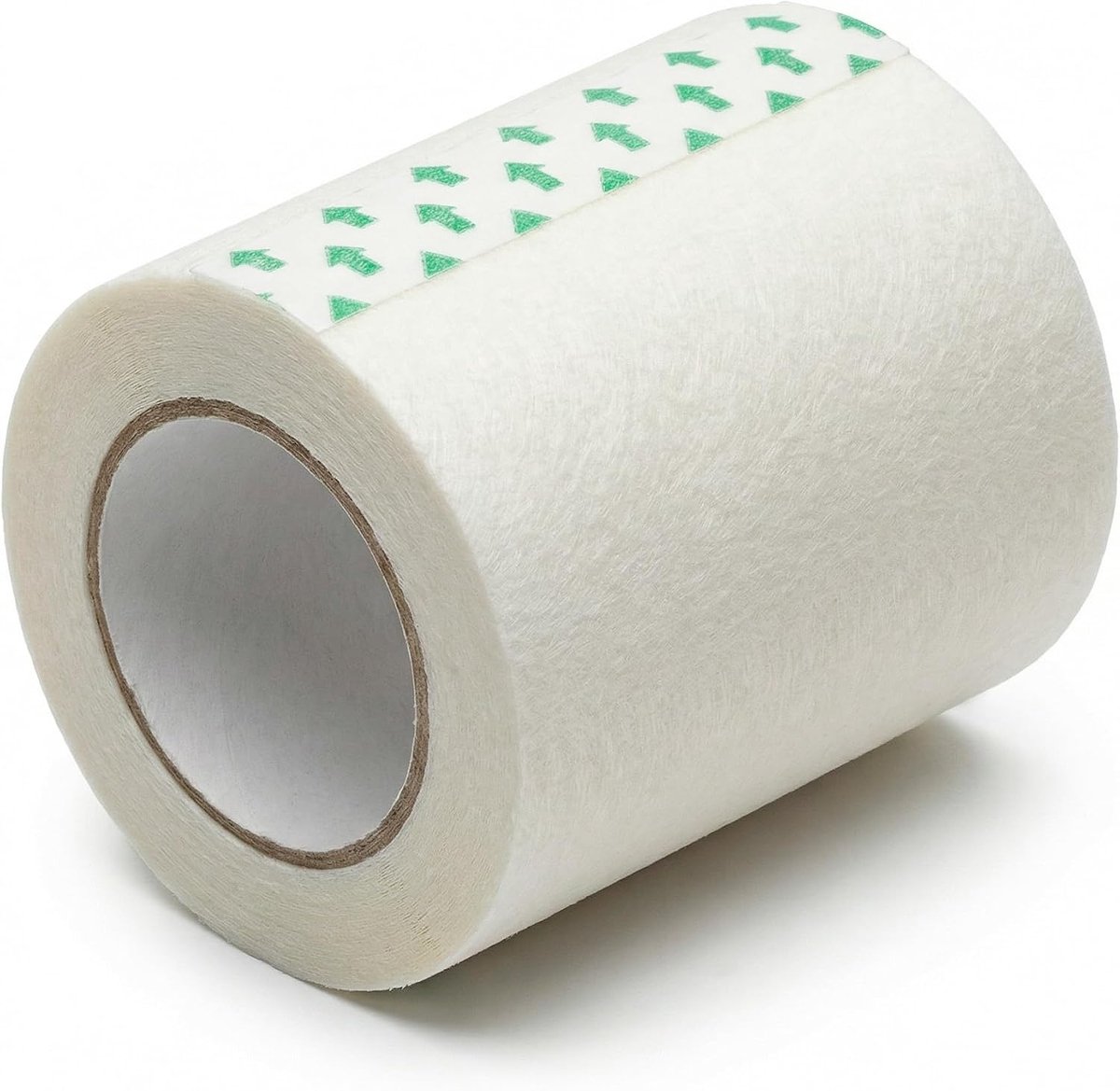 Papieren beschermpleisters, hypoallergeen, 6 stuks, 5 cm x 9,14 m, ademend en latexvrij, voor het fixeren van verbanden, wit