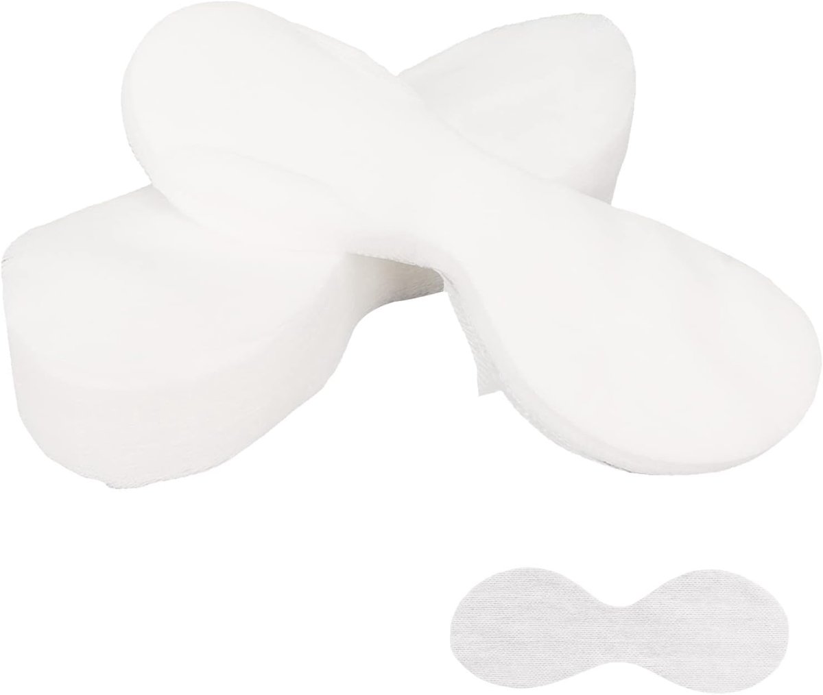 Oogkussentje, Wegwerp Doe-Het-Zelf-Oogpapier Doe-Het-Zelf Wegwerp-Ooglapje, Wegwerp-Oogmasker-Patch, 100 Stuks Perfecte Pasvorm Lichtgewicht Huidvriendelijk Ademend Comfortabel