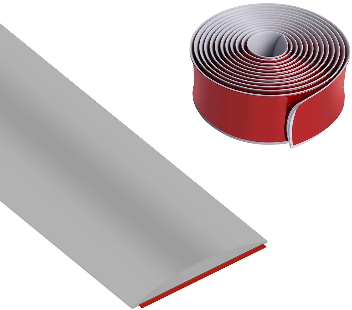 Transition Profile Self Adhesive, 5cm x 3m Vinyl Transition Profile Self Adhesive, Floor Strip Cover Profile for - ShopVlot
