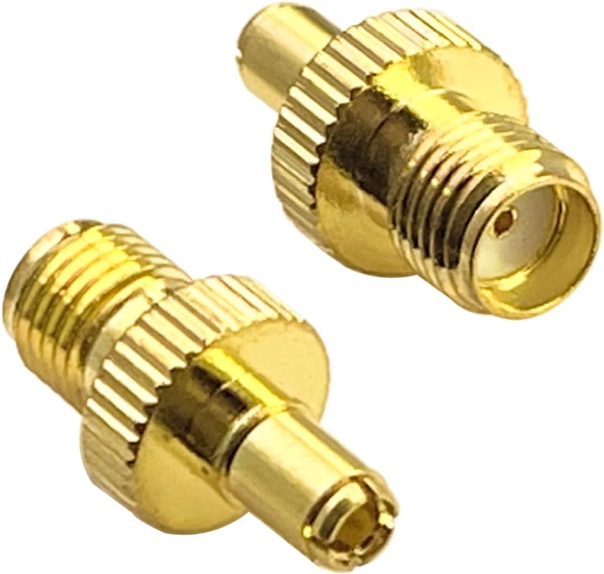 Set of 2 TS-9 Male to SMA Female, RF Coaxial Antenna Adapter for HSDPA 2G 3G UMTS High Speed Mobile - ShopVlot