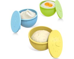 Gvode 3 Stuks Siliconen Inzetstukken Met Deksel, Accessoires Voor KitchenAid Kantelkop Keukenmachine 4,3–4,8L Kom - ShopVlot