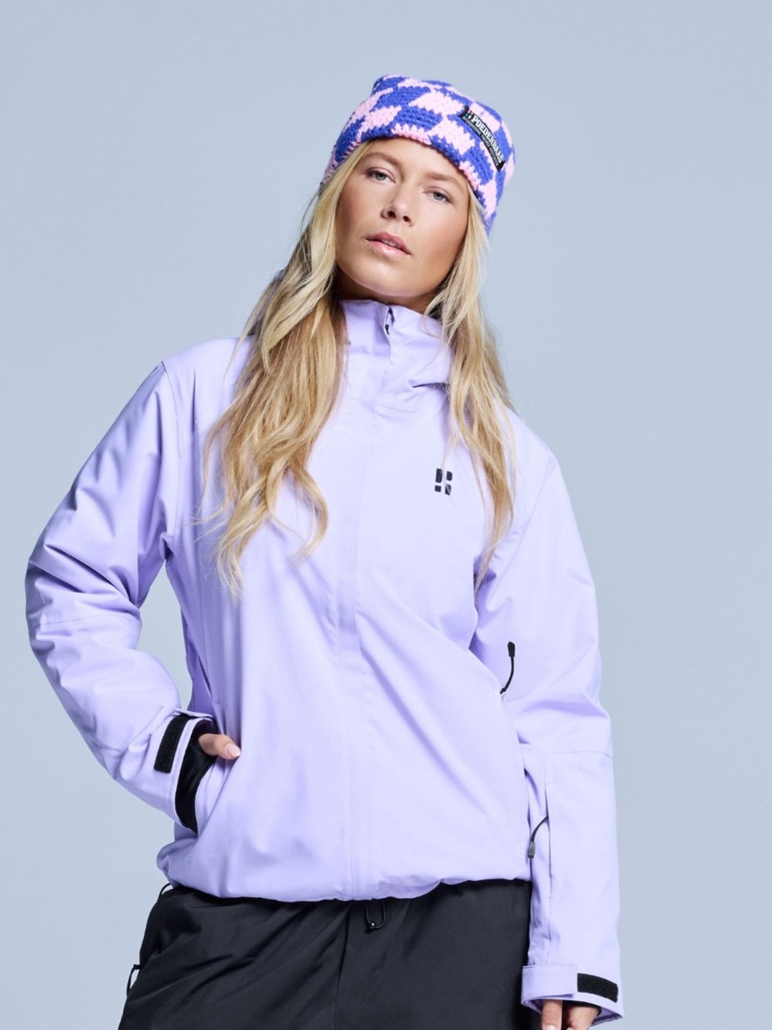 Poederbaas Ski-jas Dames Arctic 2L Insulated Paars