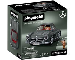 Playmobil Cars Mercedes-Benz 300 SL speelgoedauto klassieker 72238.