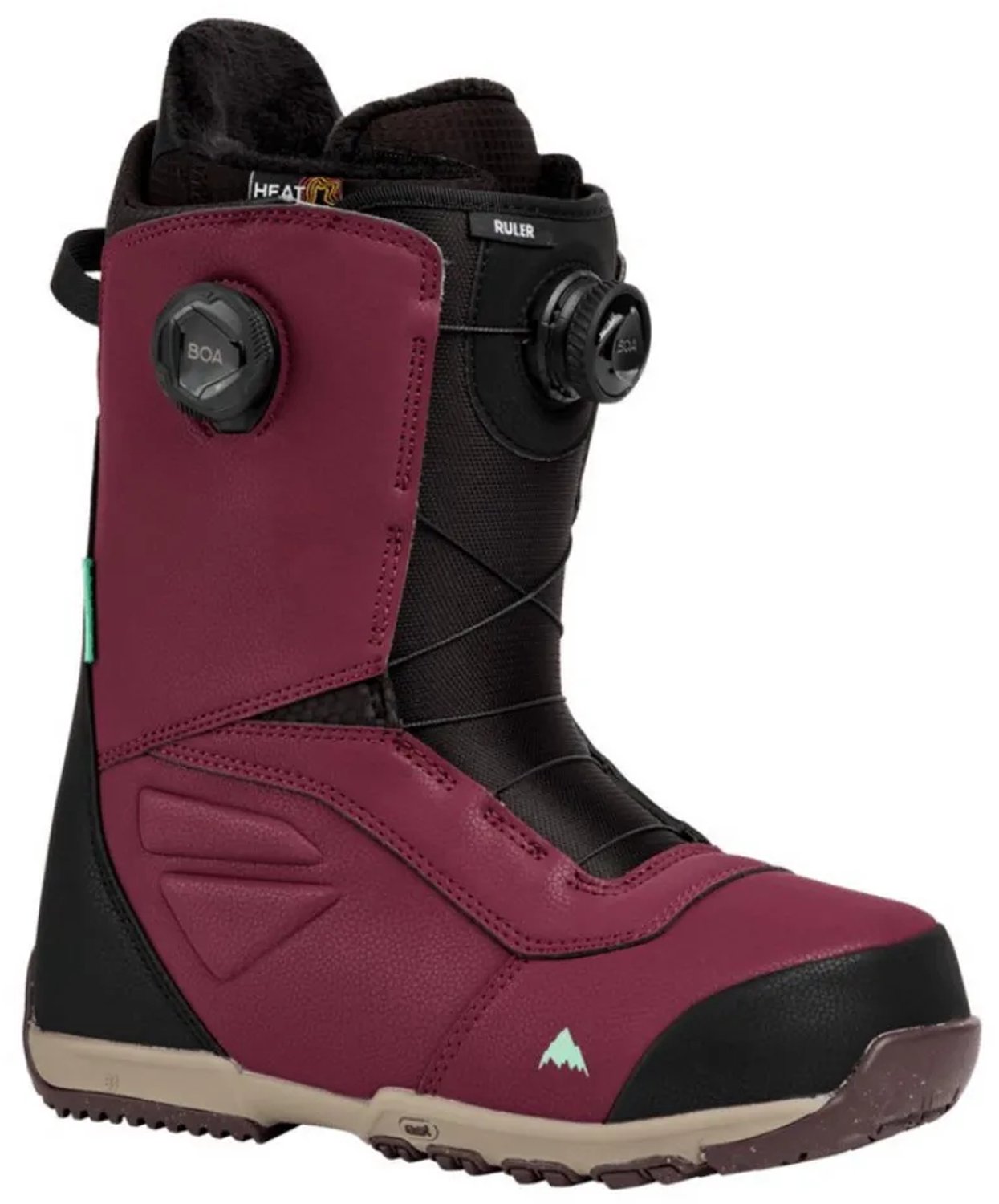 Burton Ruler Boa® Snowboard Schoenen 25.5 Man Rum Raisin