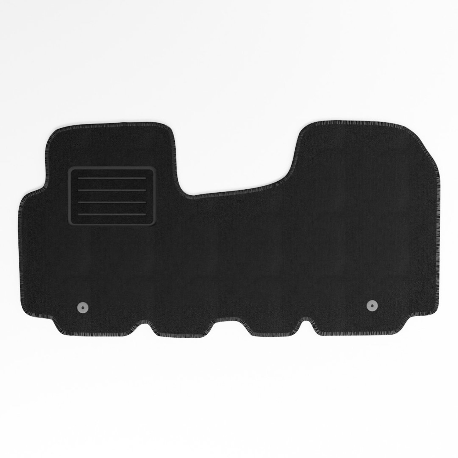 Mats4all | Naaldvilt automatten passend voor Renault Trafic doorlopende voormat 2003-2014 | Antislip | Met versterking | 4-delig | Automatten | Mattenset