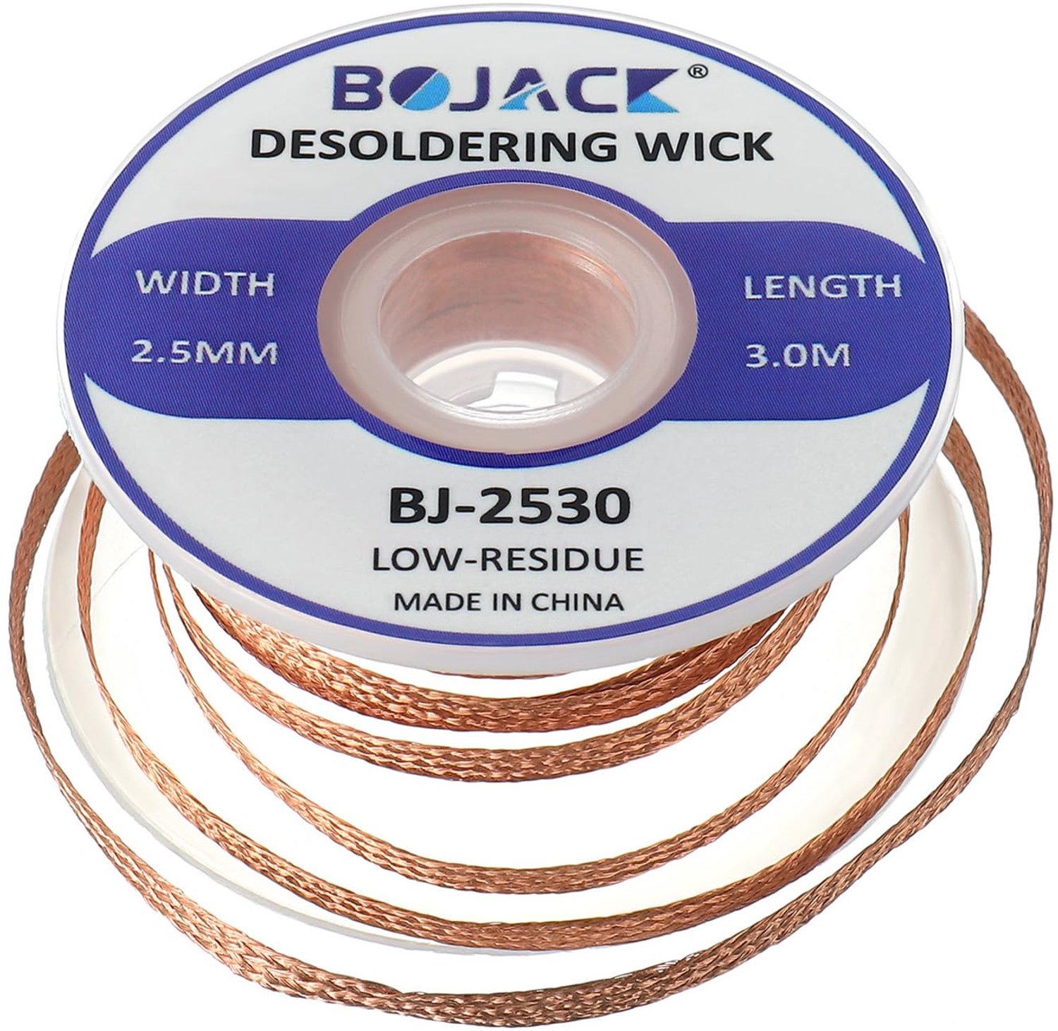 Ontsoldeerdraad 2,5 mm x 3 m - Voor Elektronische Componenten
