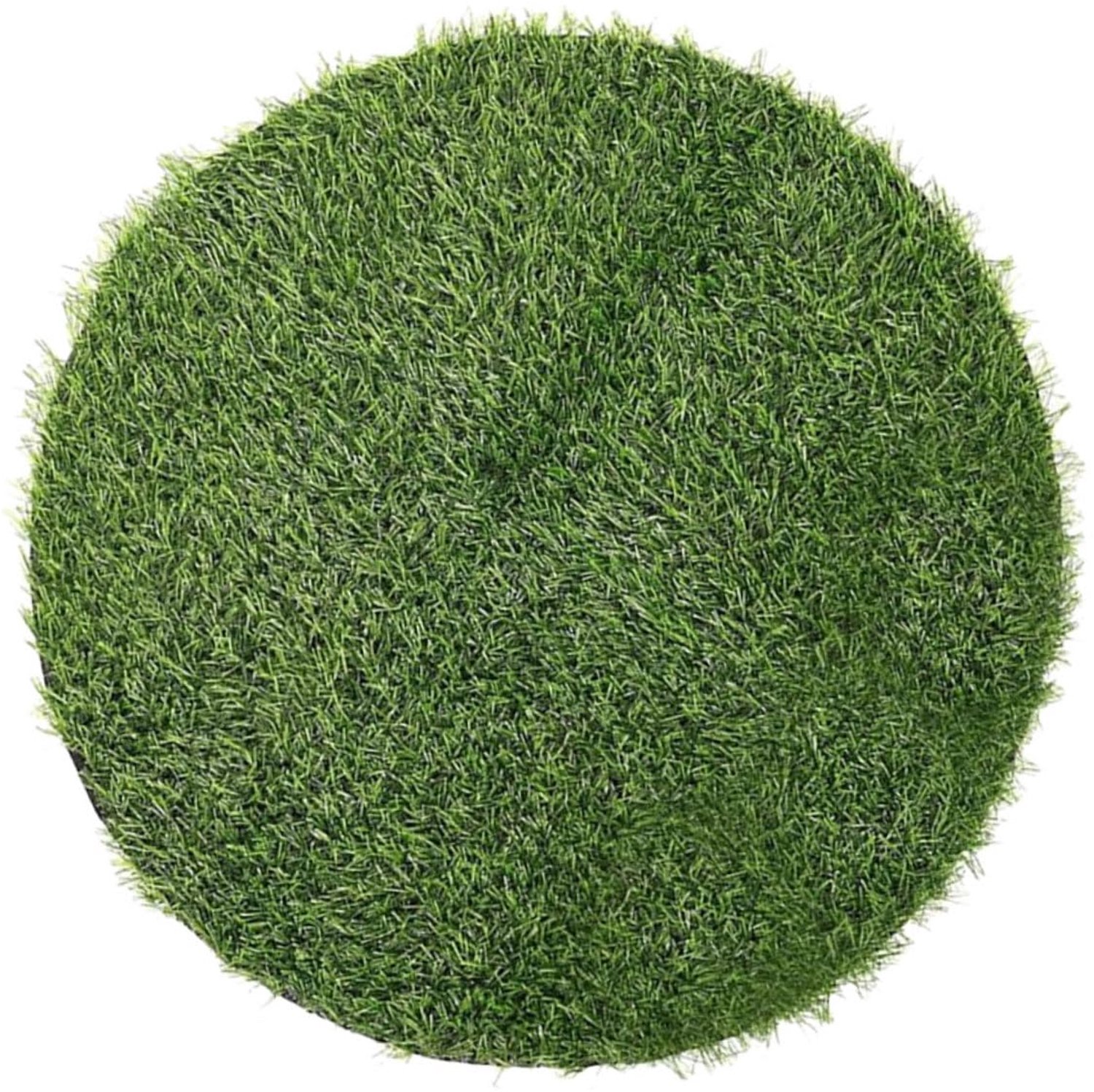 Kunstgras Tuinmat Rond 70 cm voor Decoratie