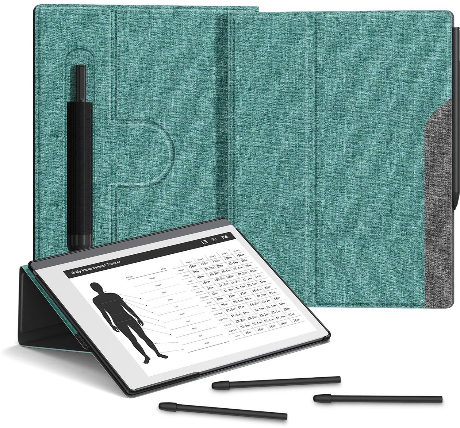 Book Folio Case voor Remarkable 2 Tablet