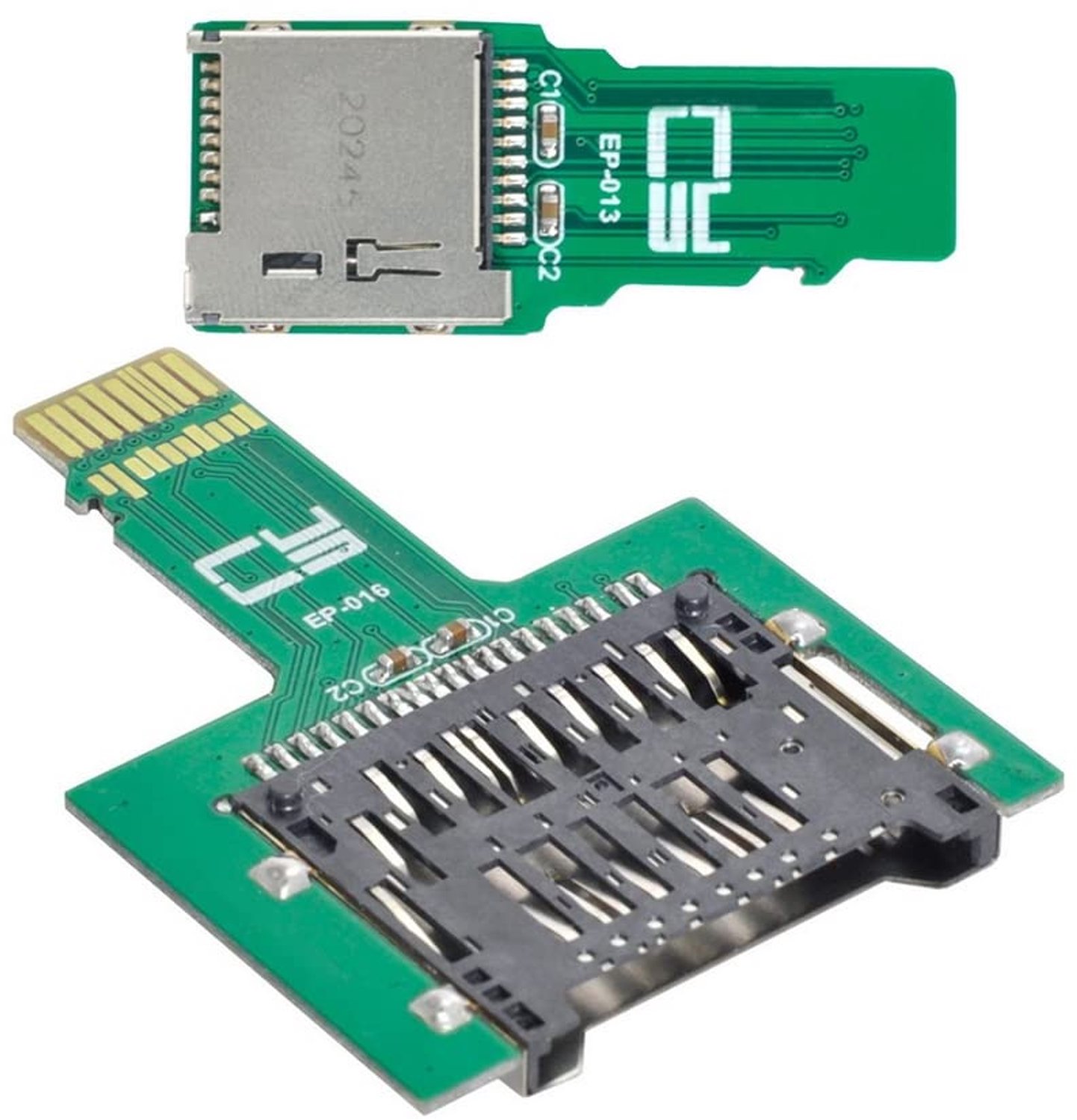 2x Micro SD naar SD Adapter Kit