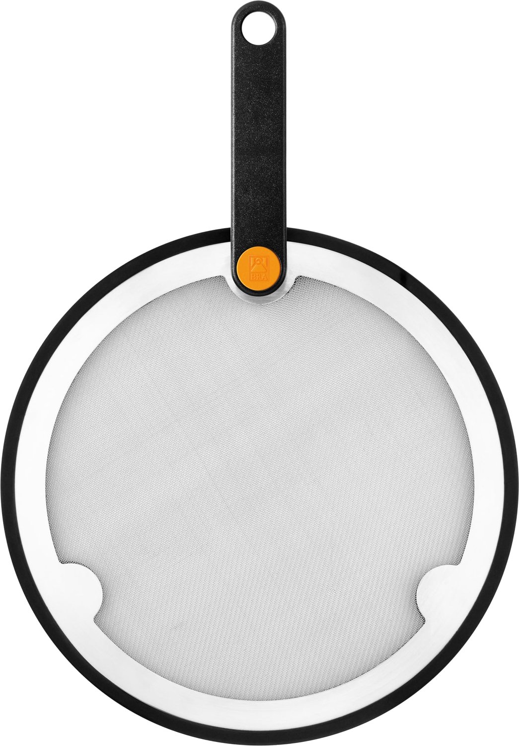 Spatscherm - Rvs en Siliconen - 20 cm