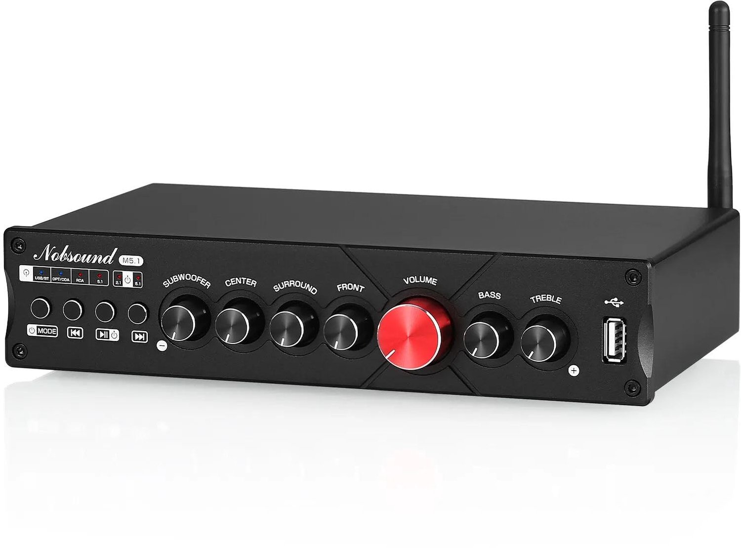 HiFi 5.1 Kanaal Bluetooth Versterker voor Thuisbioscoop