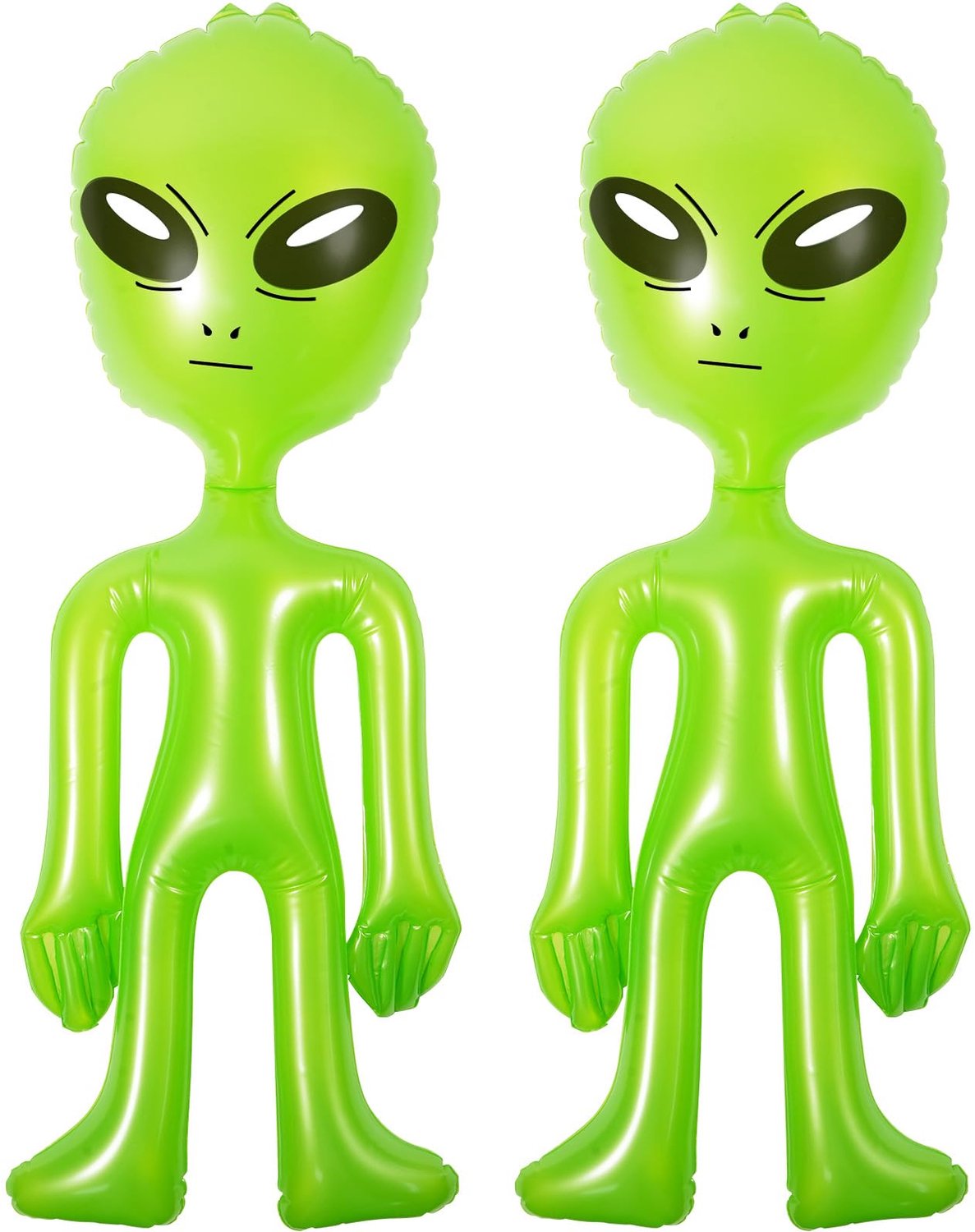 Set van 2 Opblaasbare Aliens voor Feestdecoratie