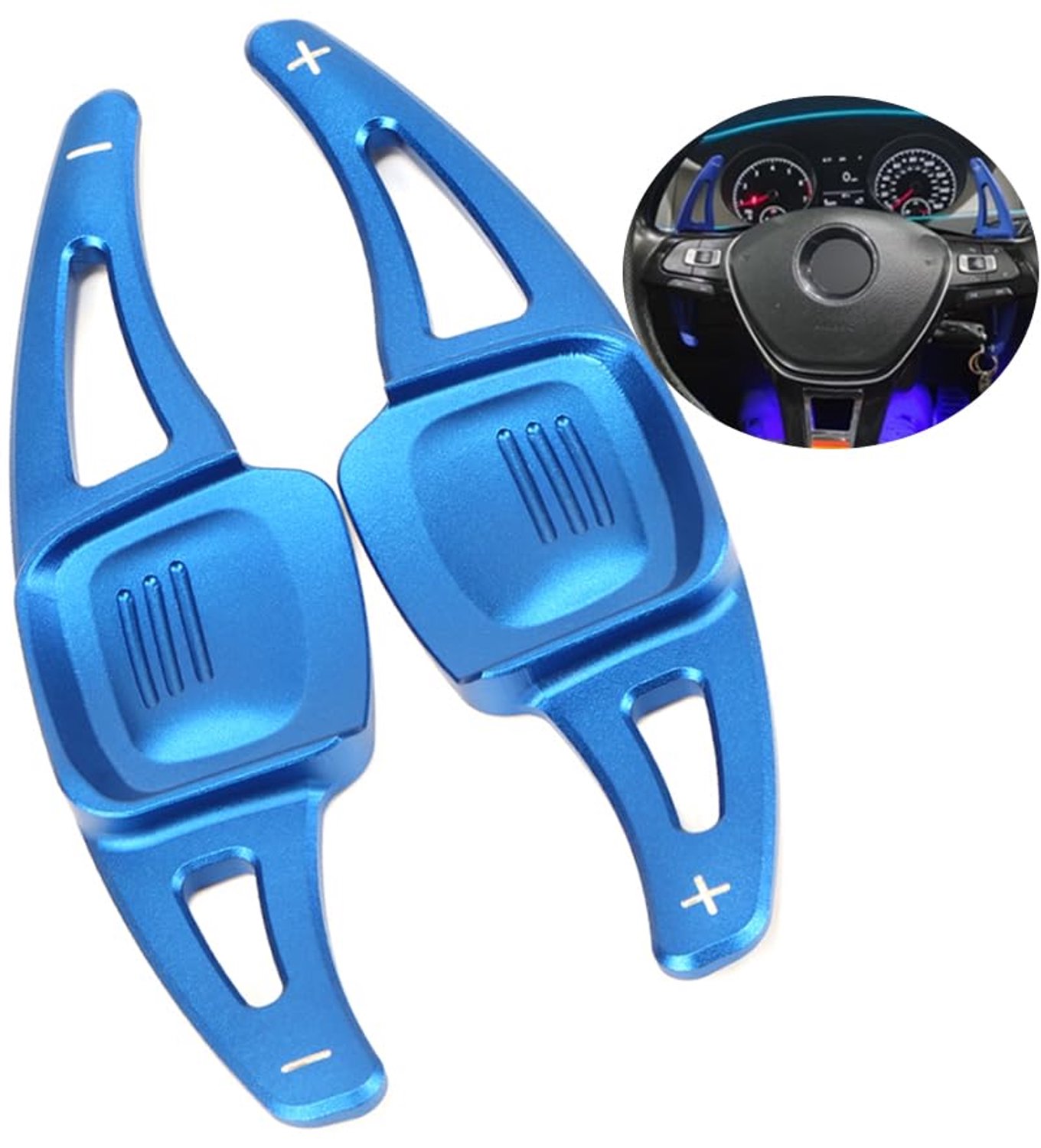 Stuurwiel Schakel Paddle Extensie - Geschikt voor VW Modellen - Blauw