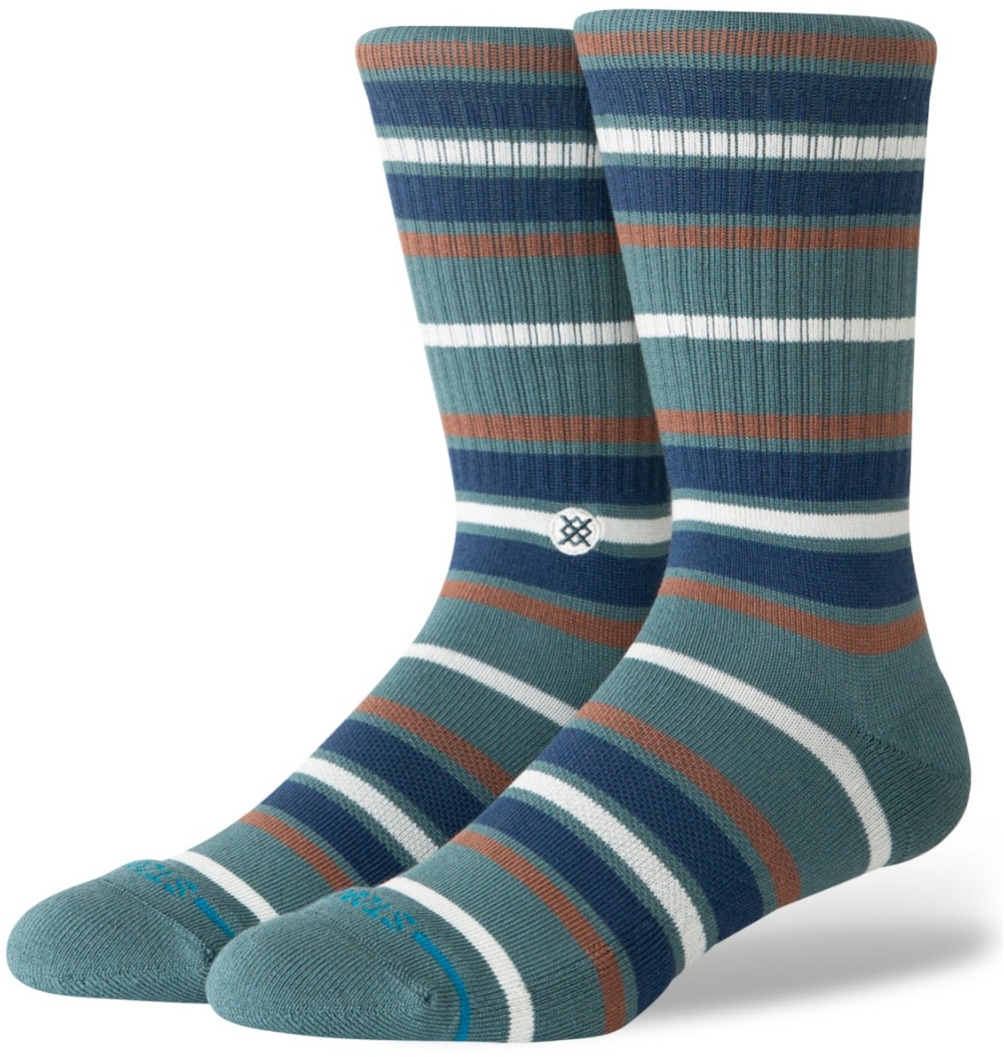 Stance unisex casual sokken hoist crew groen