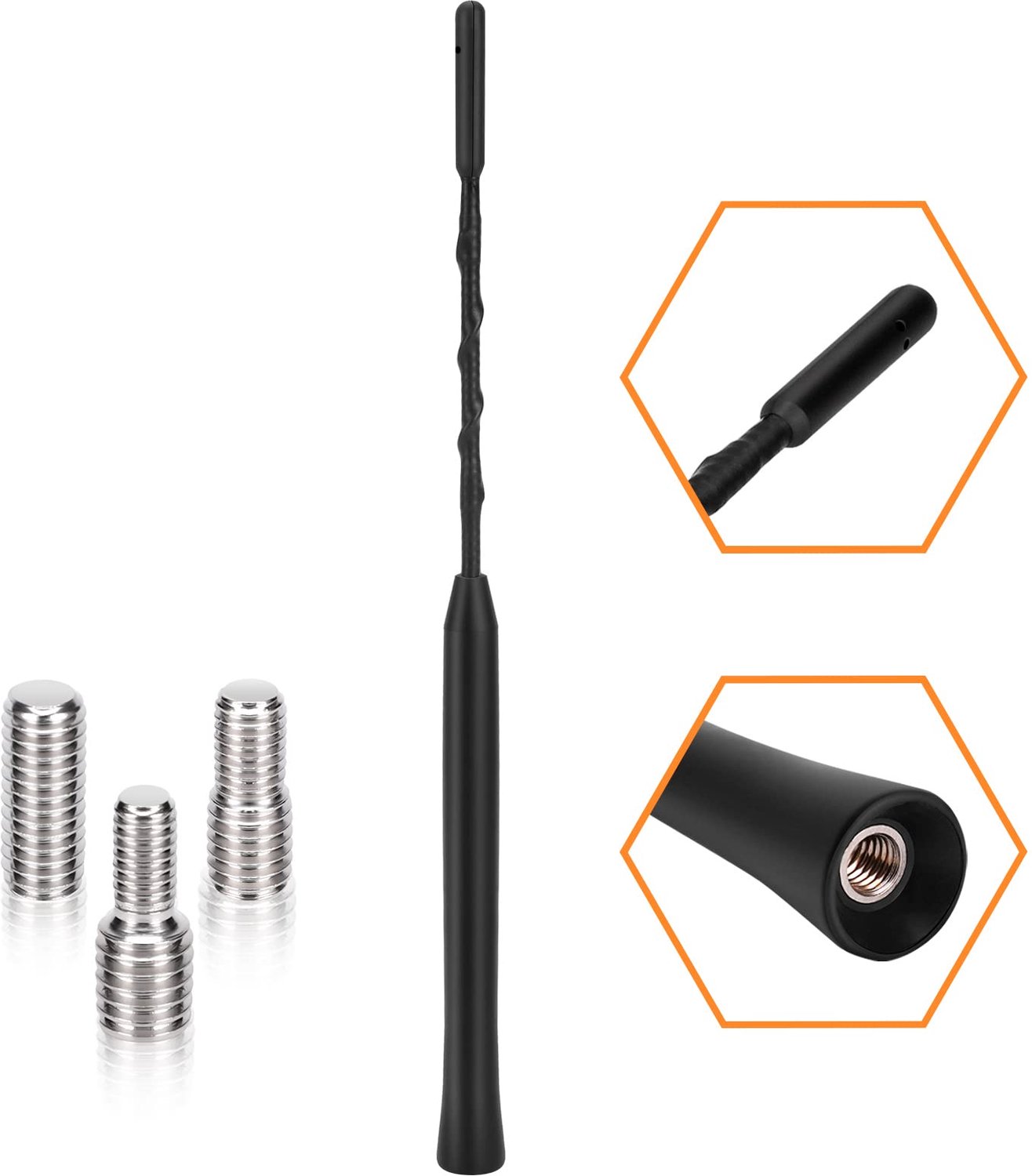 Universele Auto Antenne met M4/M5/M6 Draad