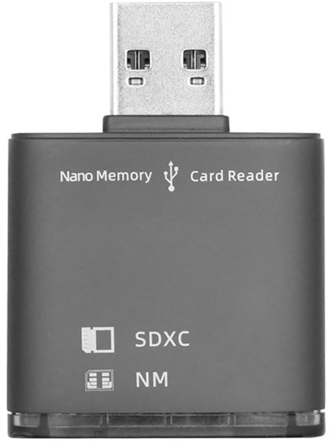 USB 3.0 naar Nano-geheugenkaartadapter en SD-kaartlezer