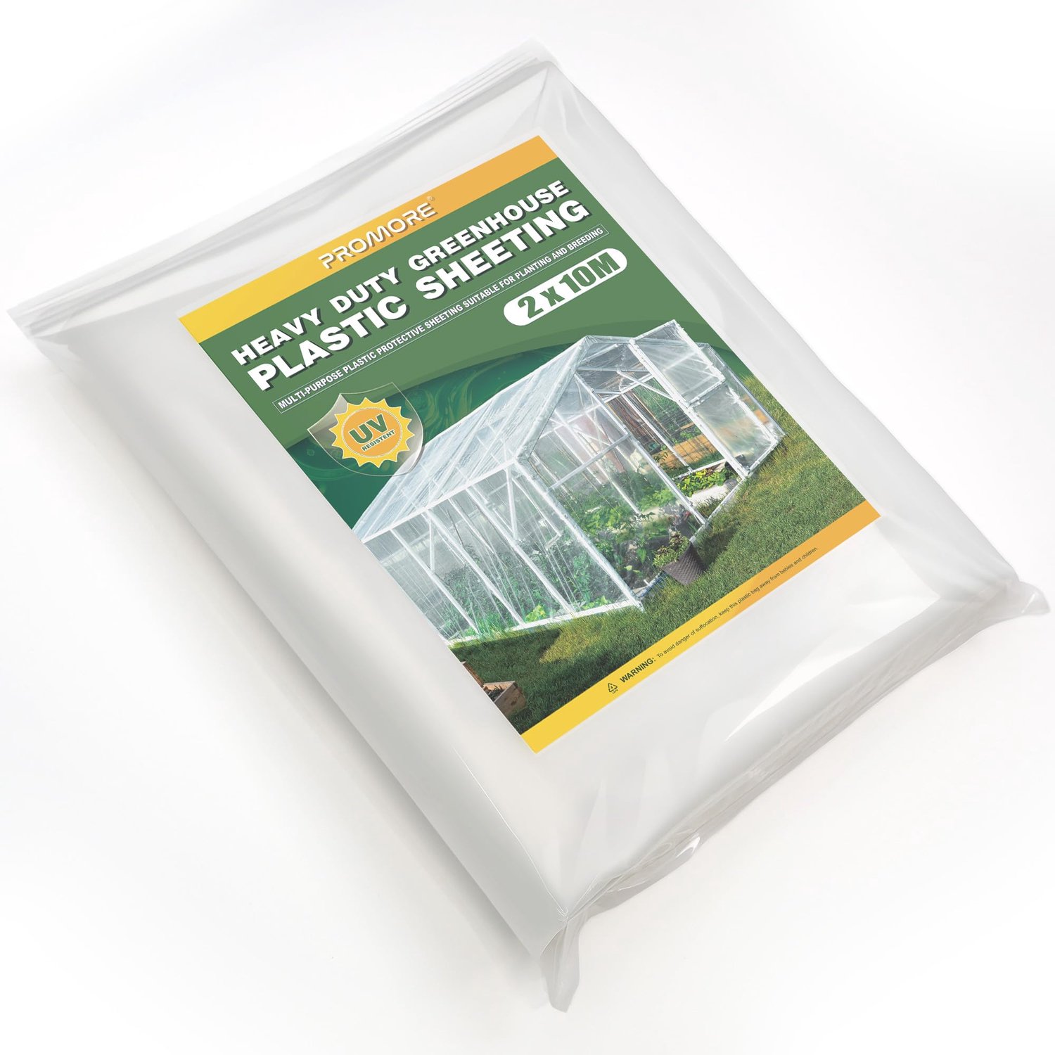 Transparante Kassenfolie 2 x 10 m UV-bestendig