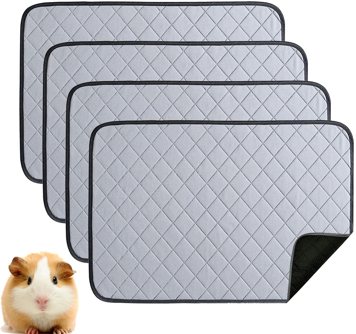 Set van 4 Guinea Pig Piped Pads 60 x 45 cm