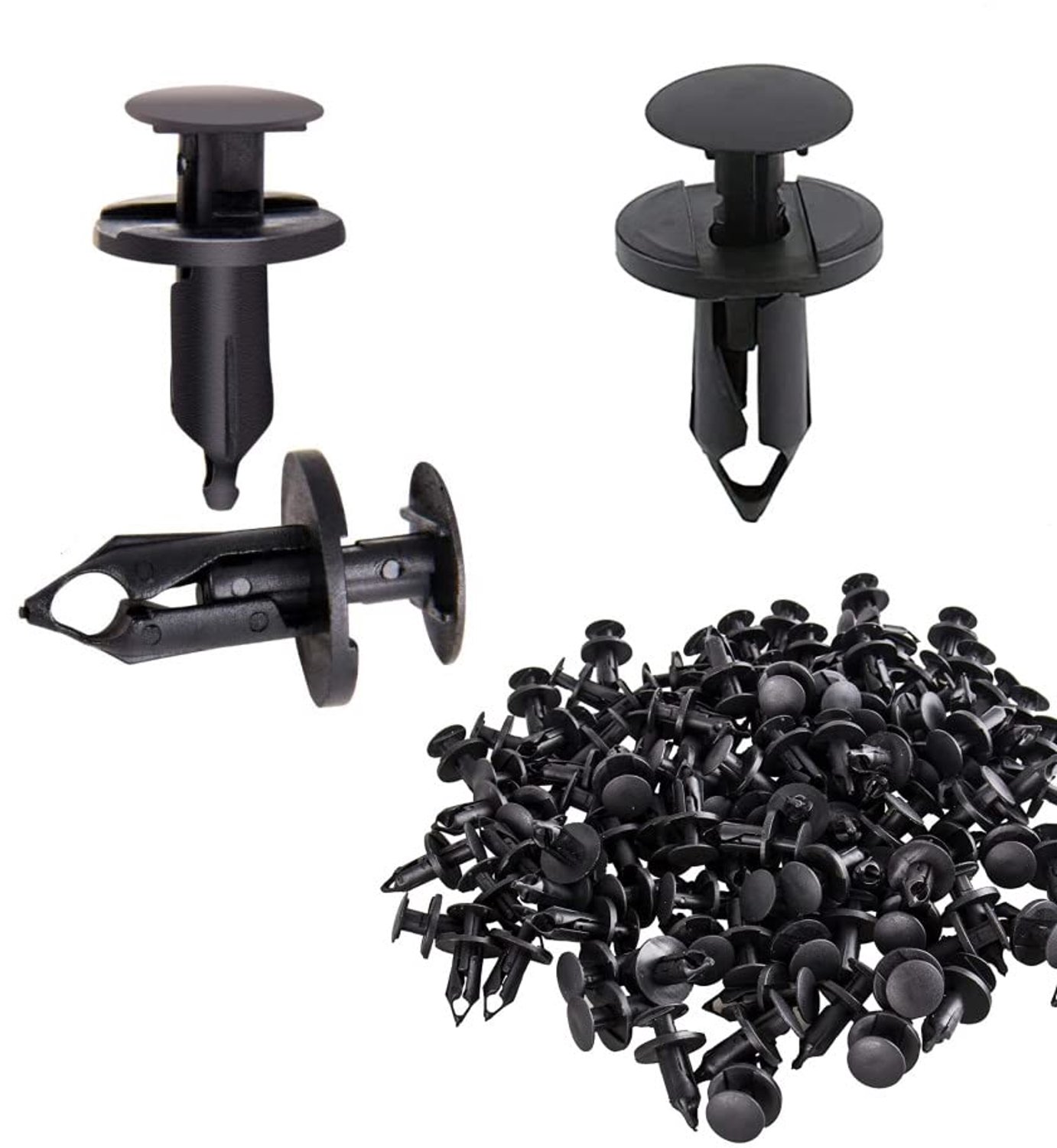 120 Stuks Plastic Rivets voor Auto Bevestigingen