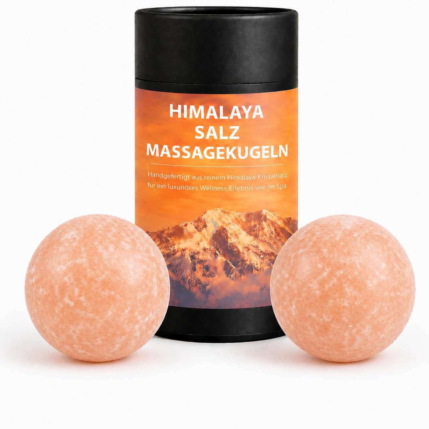Himalaya Zoutballen Set van 2 voor Ontspannende Massages