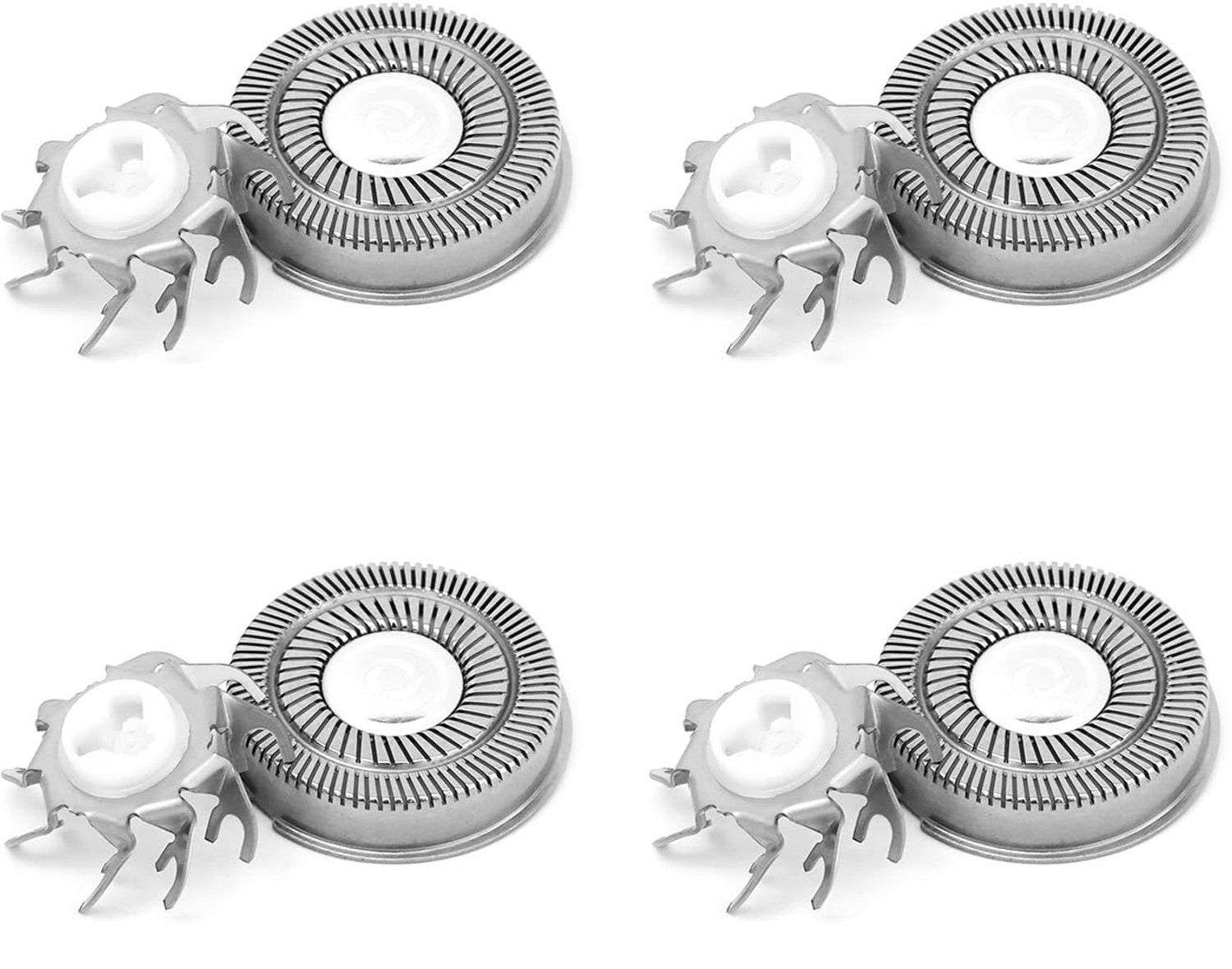Set van 4 Vervangende Scheerkoppen voor Elektrische Scheerapparaat