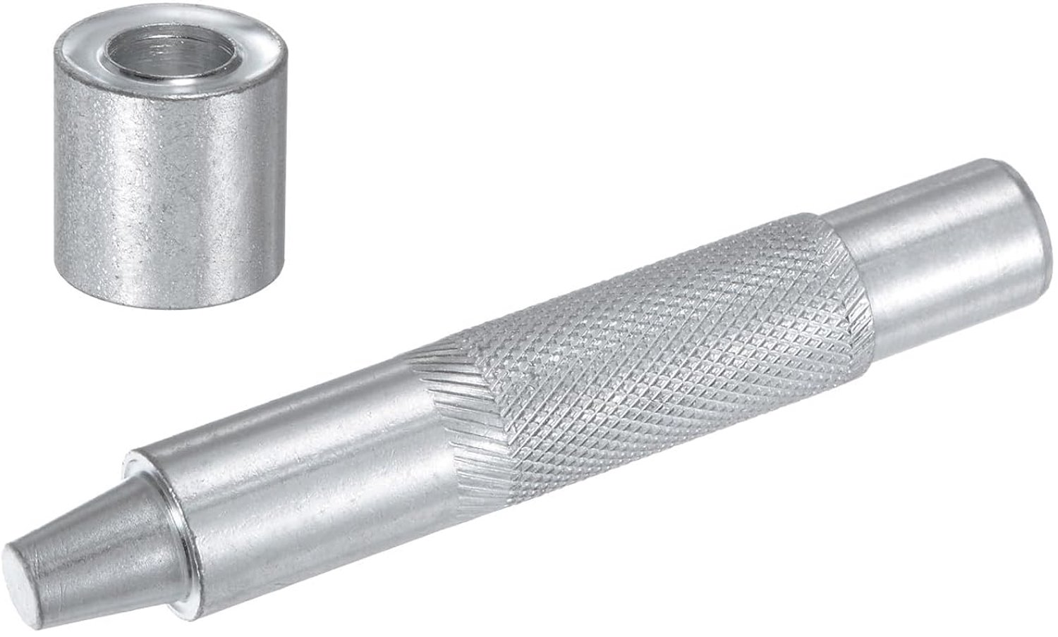 Stansgereedschap 10 mm - staal - met ogen - ideaal voor lederhandwerk en kleding - ServiceTopper