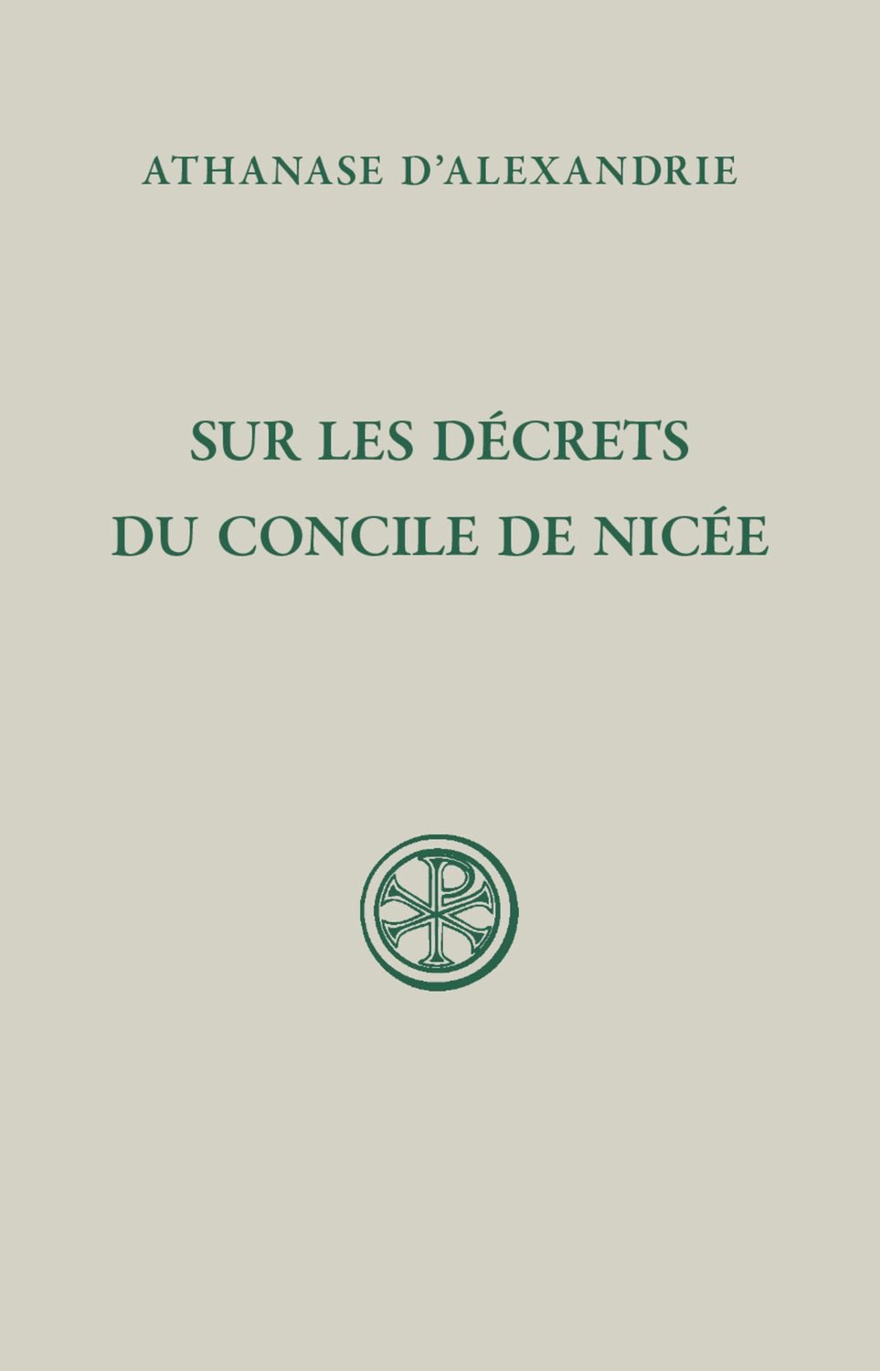Boek over de decreten van het Concilie van Nicea