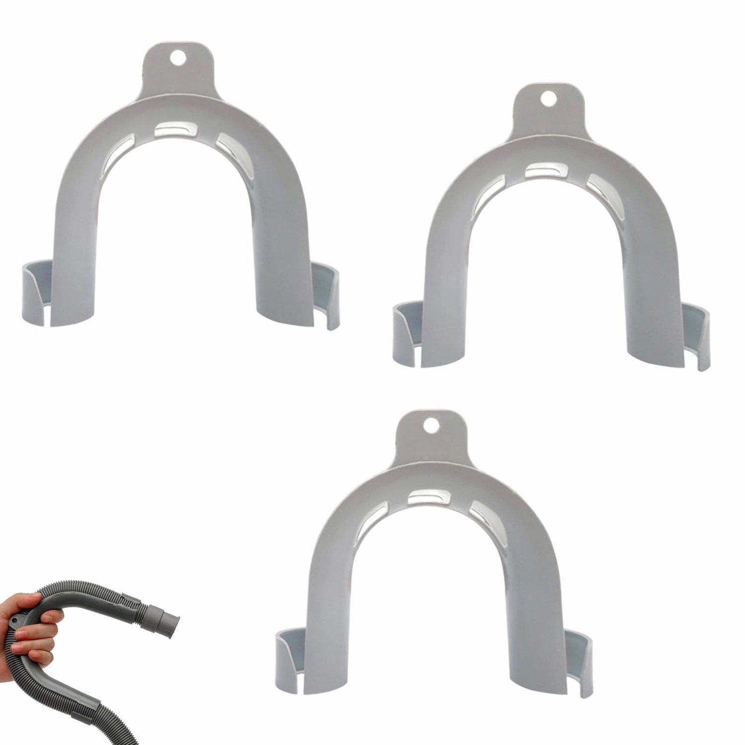 Set van 2 Universele Afvoerslanghouders voor Wasmachines