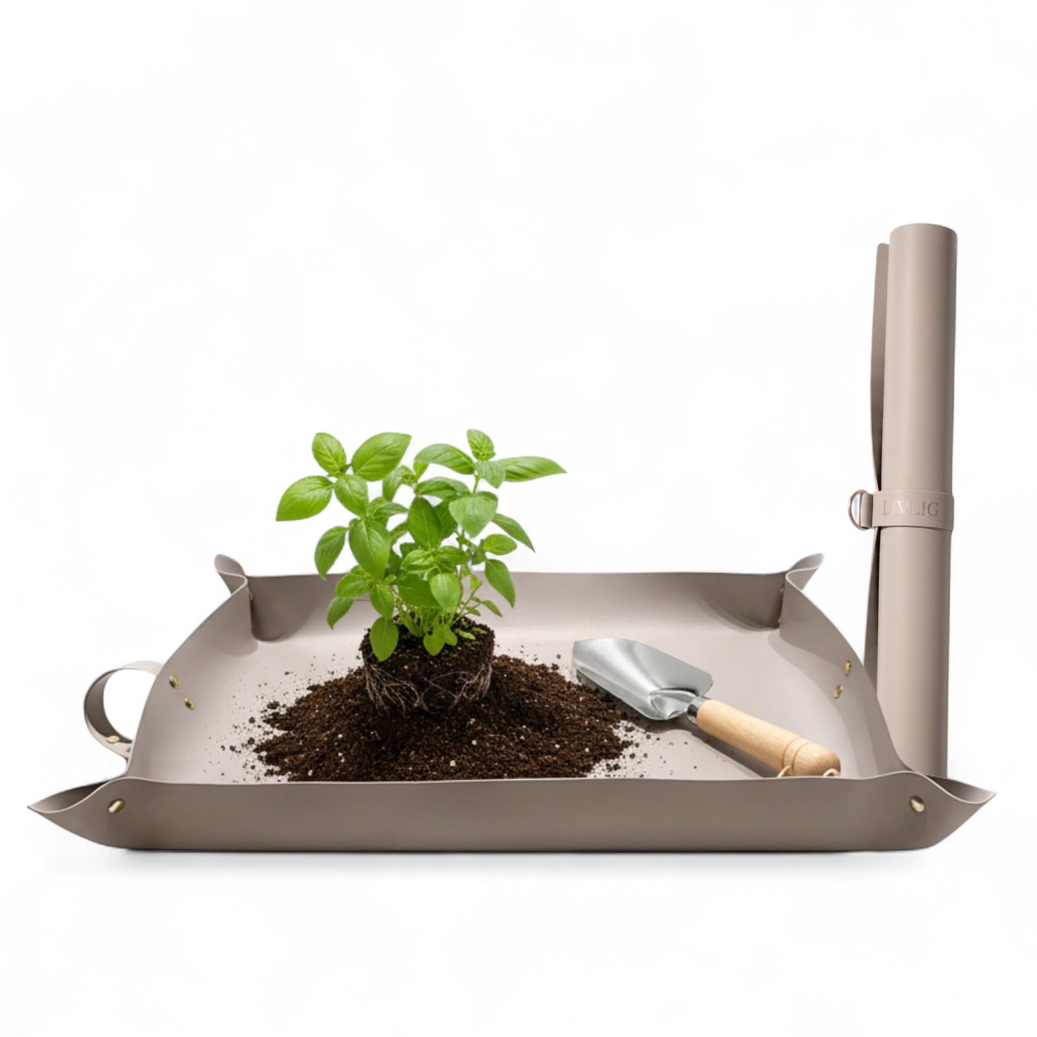 Robuuste Potting Mat in Leerlook voor Tuiniers
