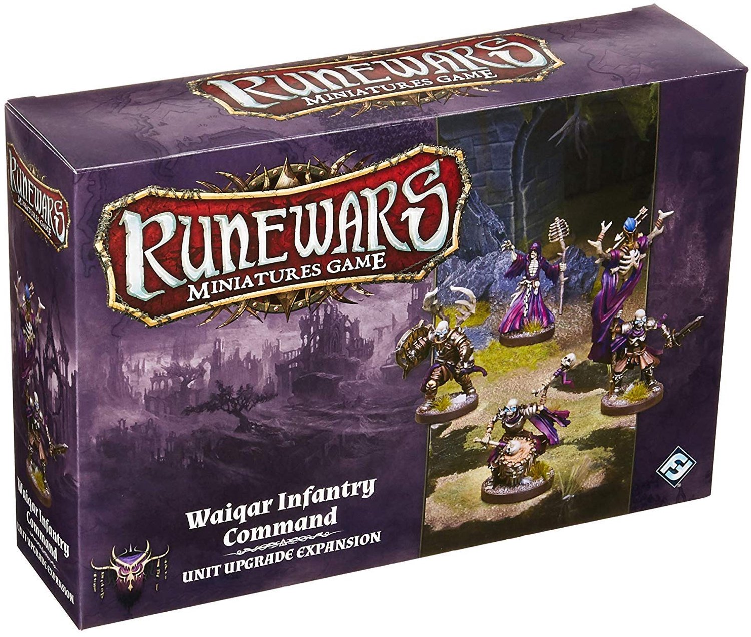 Rune Wars Waiqar Infantry Command Expansie Set - Miniatuurspel