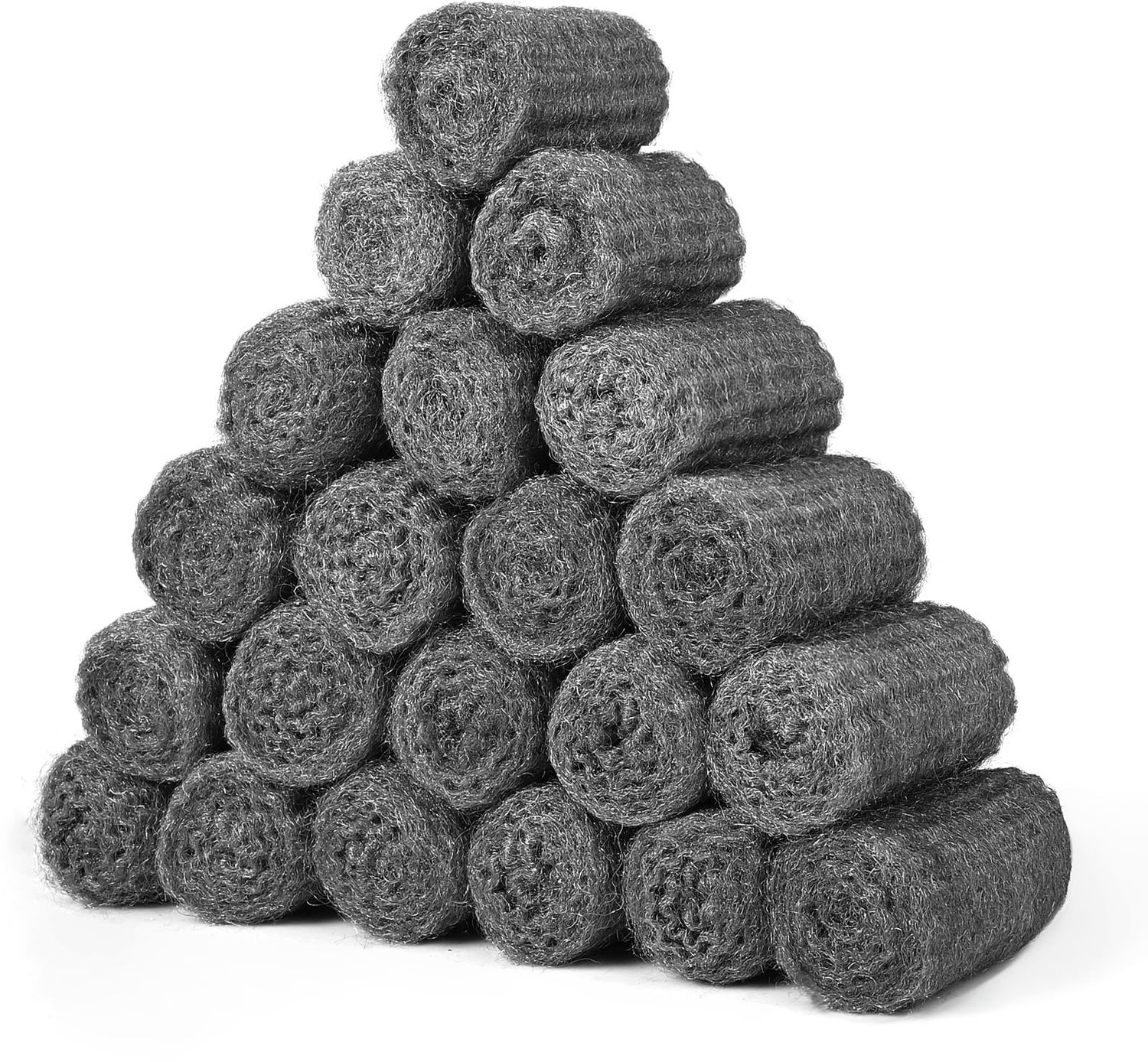 Staalwol voor gaten vullen - 20 stuks voor het verwijderen van verf en roest