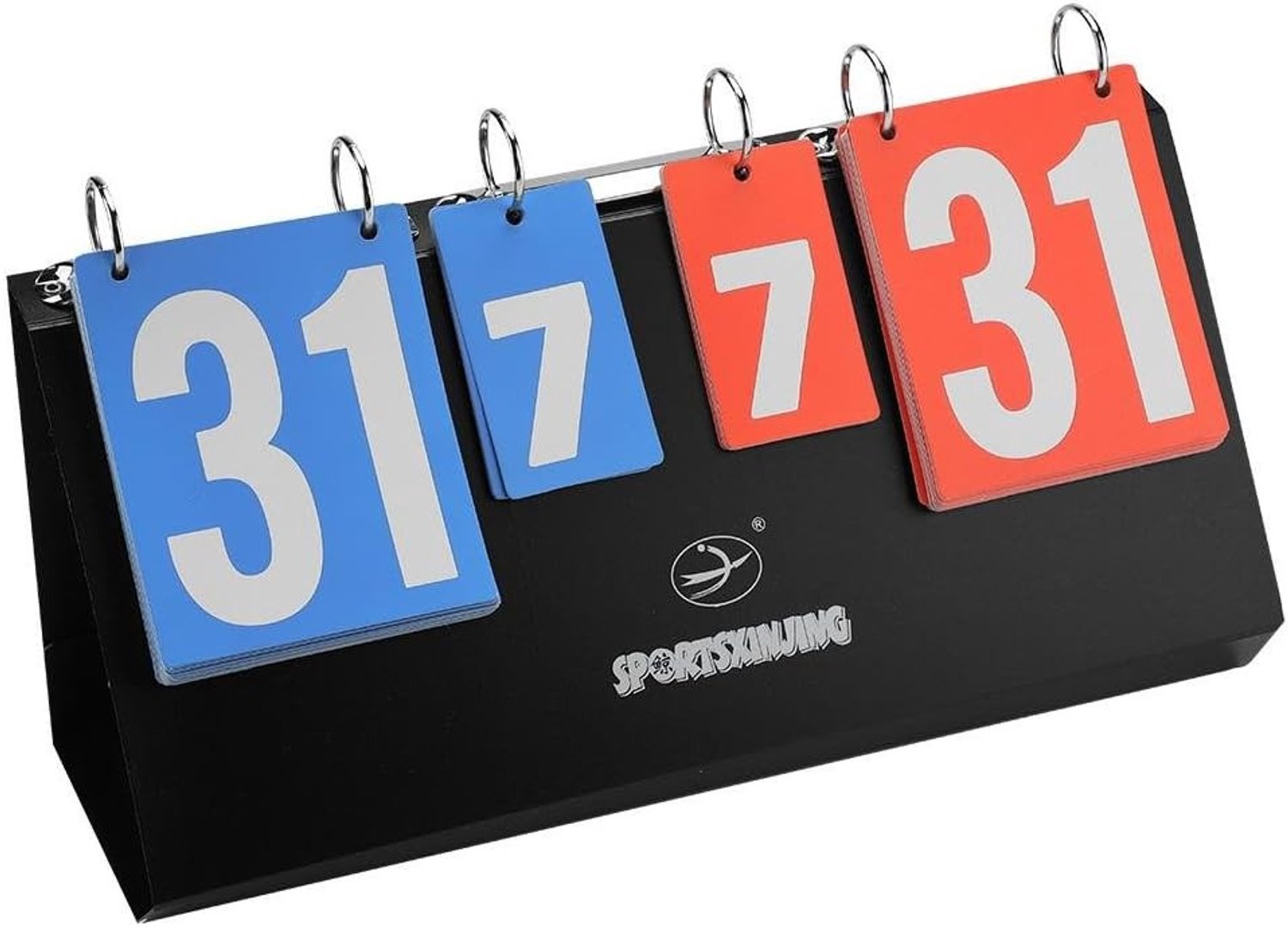 Digitale scorebord voor badminton en tafeltennis met 4-cijferige weergave en handige functies