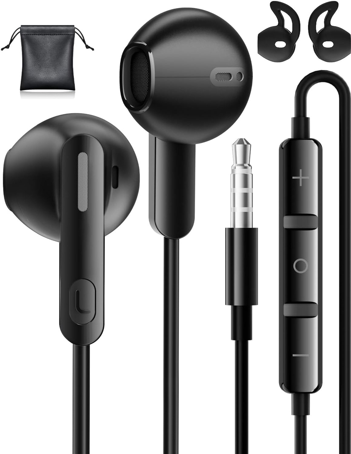 In-ear Hoofdtelefoon met 3,5 mm Jack voor Smartphone en Tablet