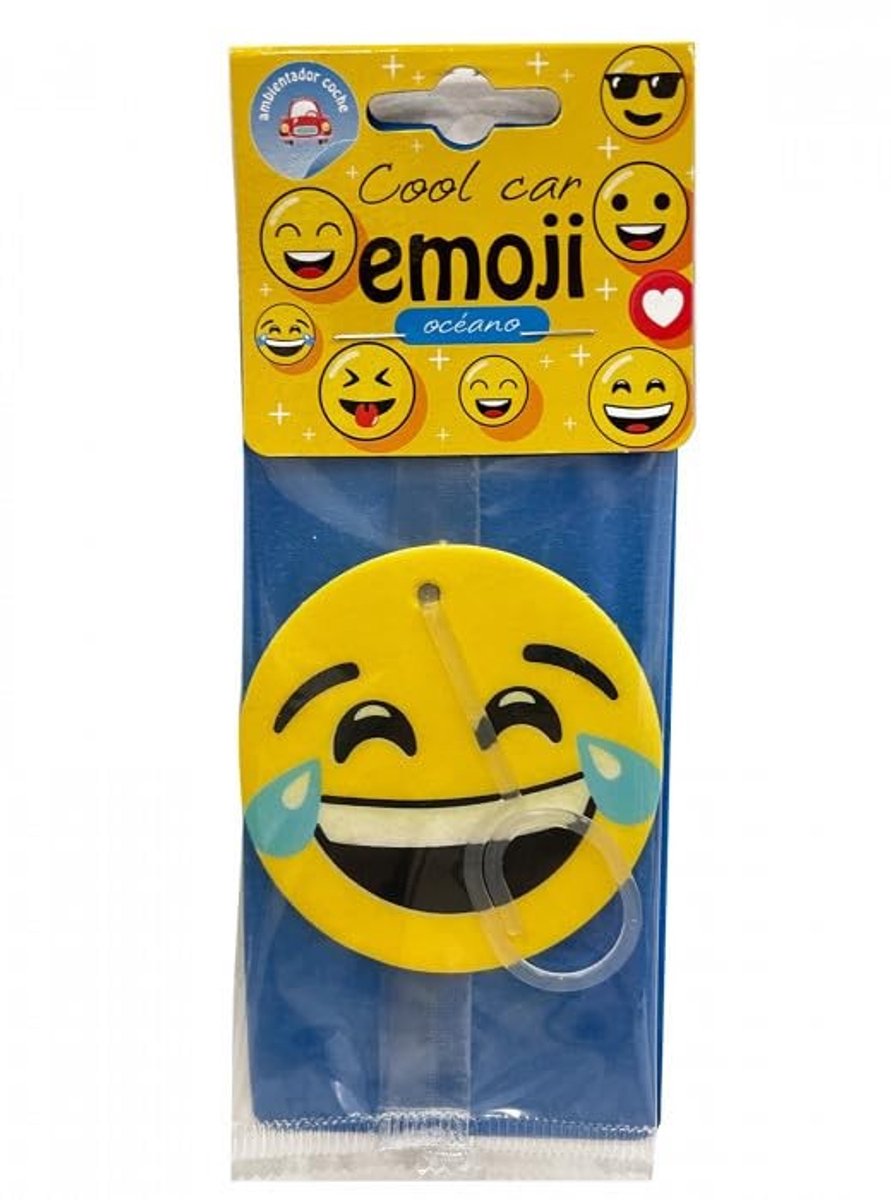 Cellulose Luchtverfrisser Emoji Joy Oceano - 15-18 dagen