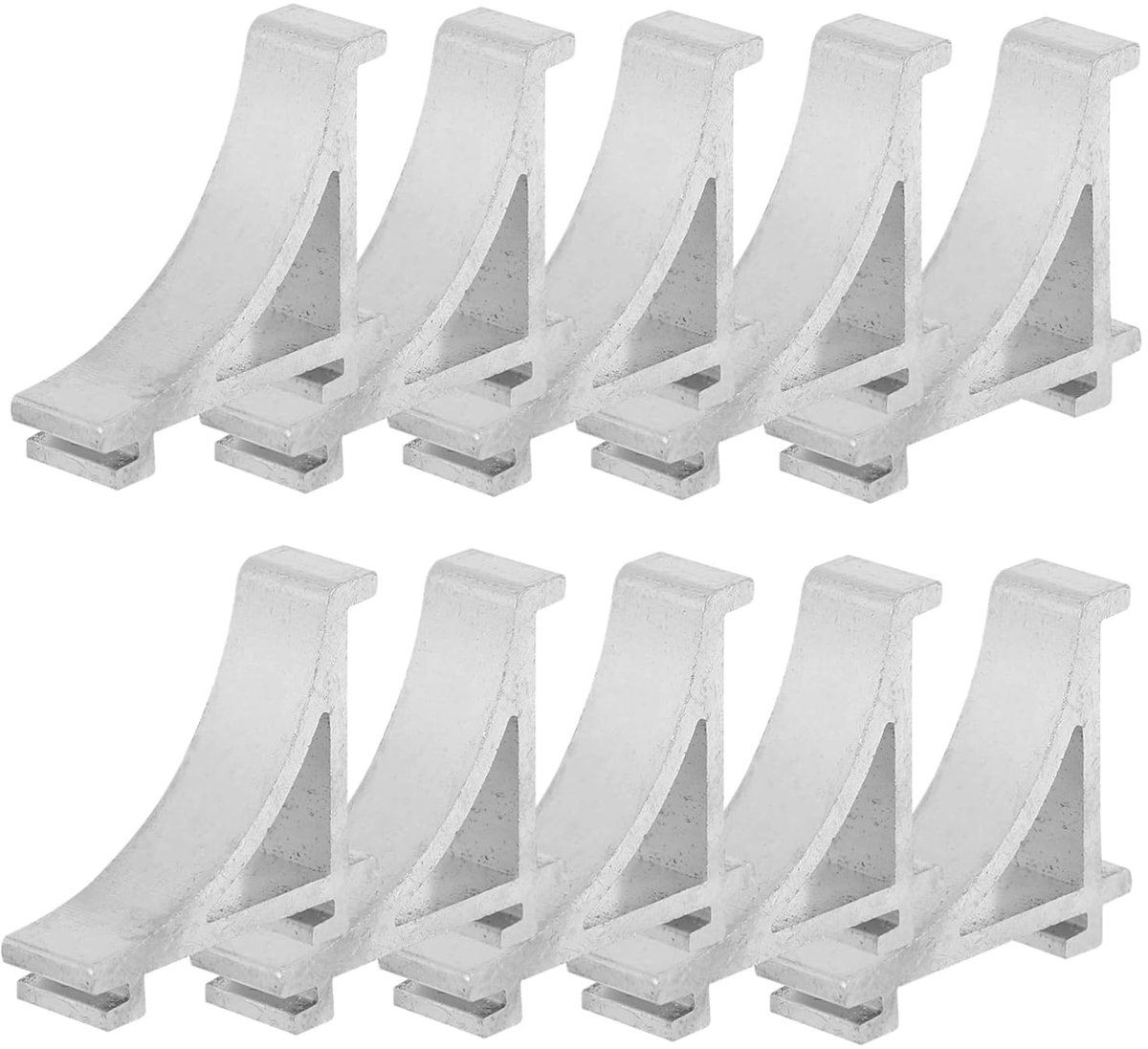 Vriezer Plank Clip Voor Koelkast Koelkast Clip 10 Stuks Aluminium Koelkast Klem