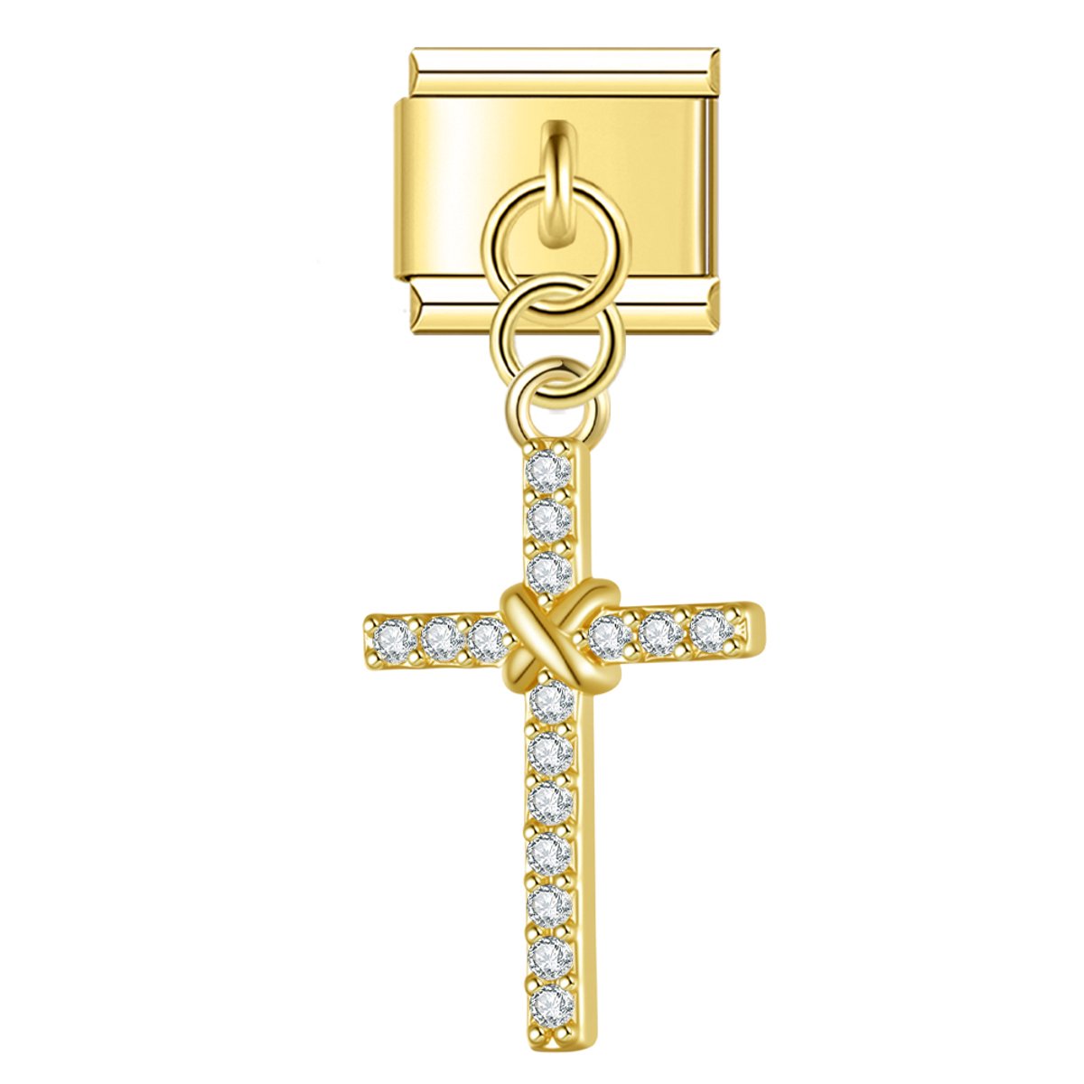 Crystal Encrusted Kruis Goud