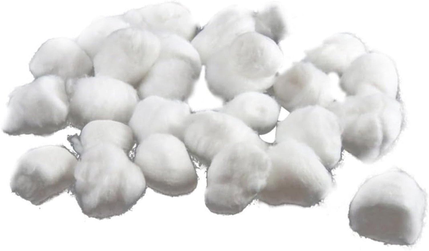 400stuks Make-up Katoenen Ballen Zachte Absorberende Wattenbollen Voor Veilig Gebruik Make-up Verwijdering Voor Thuis Salon Gebruik