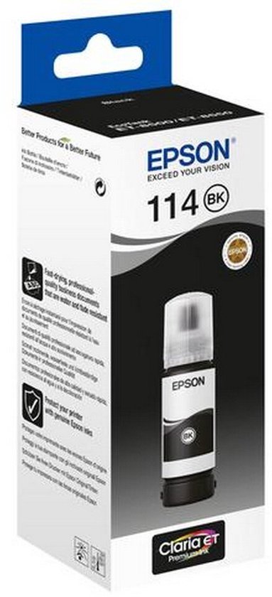 Epson 114 Inktflesje Zwart